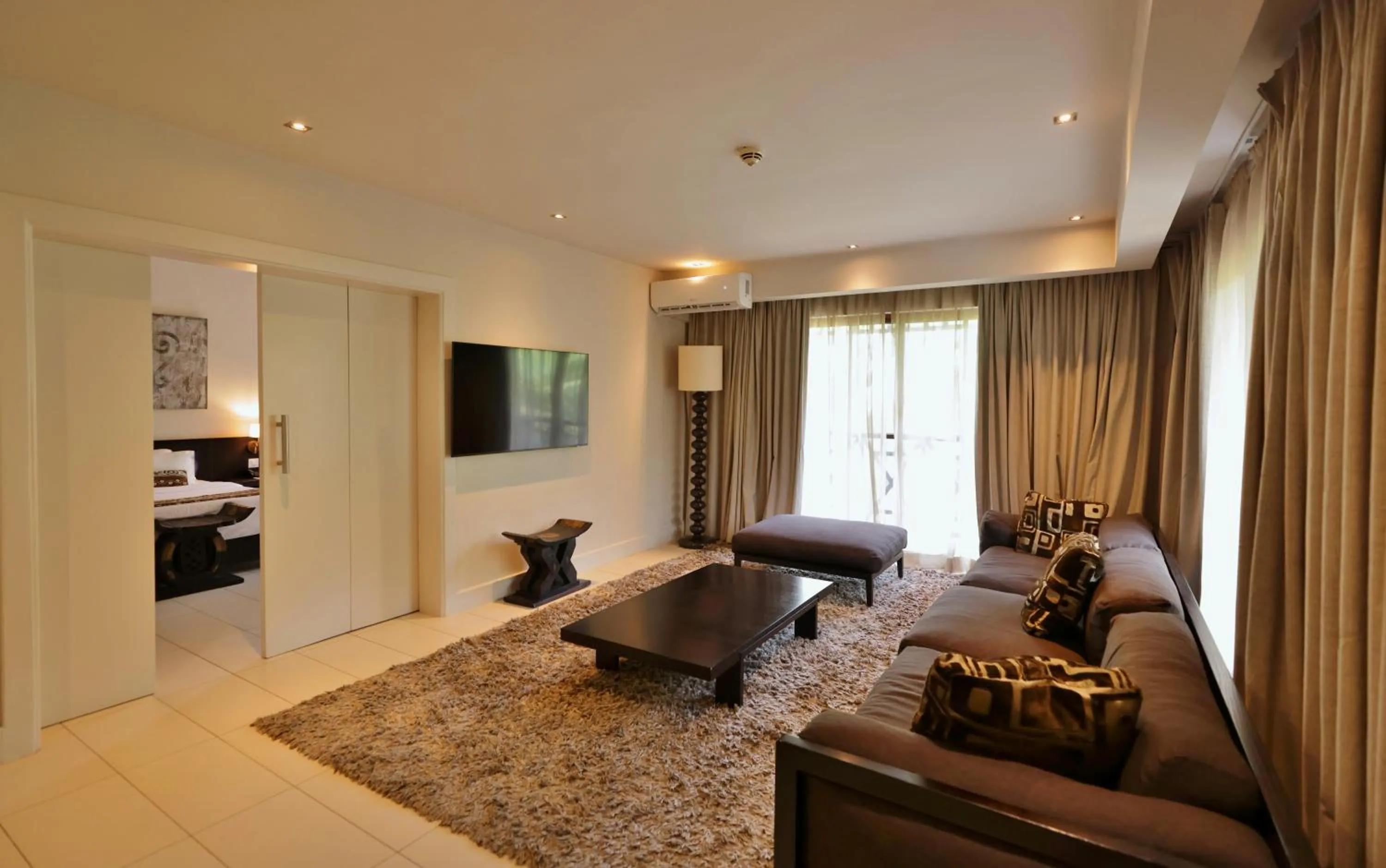 Living room in Labadi Beach Hotel