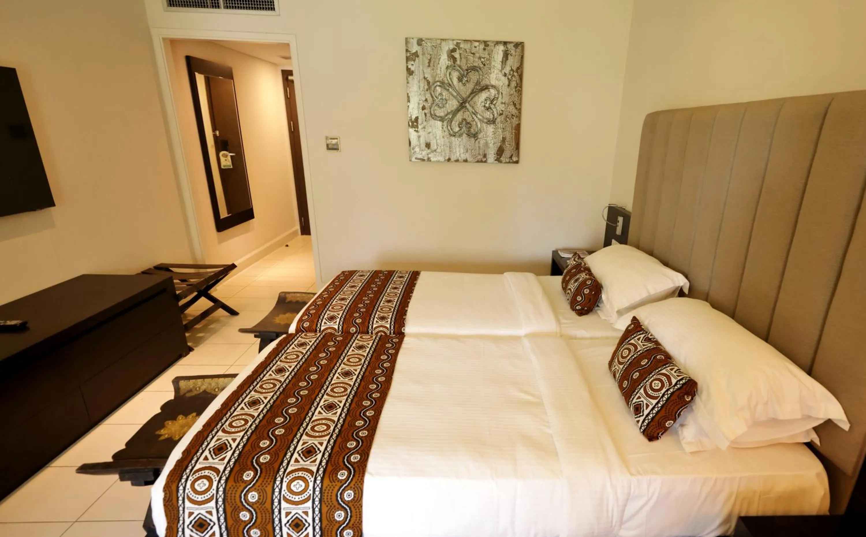 Bedroom in Labadi Beach Hotel