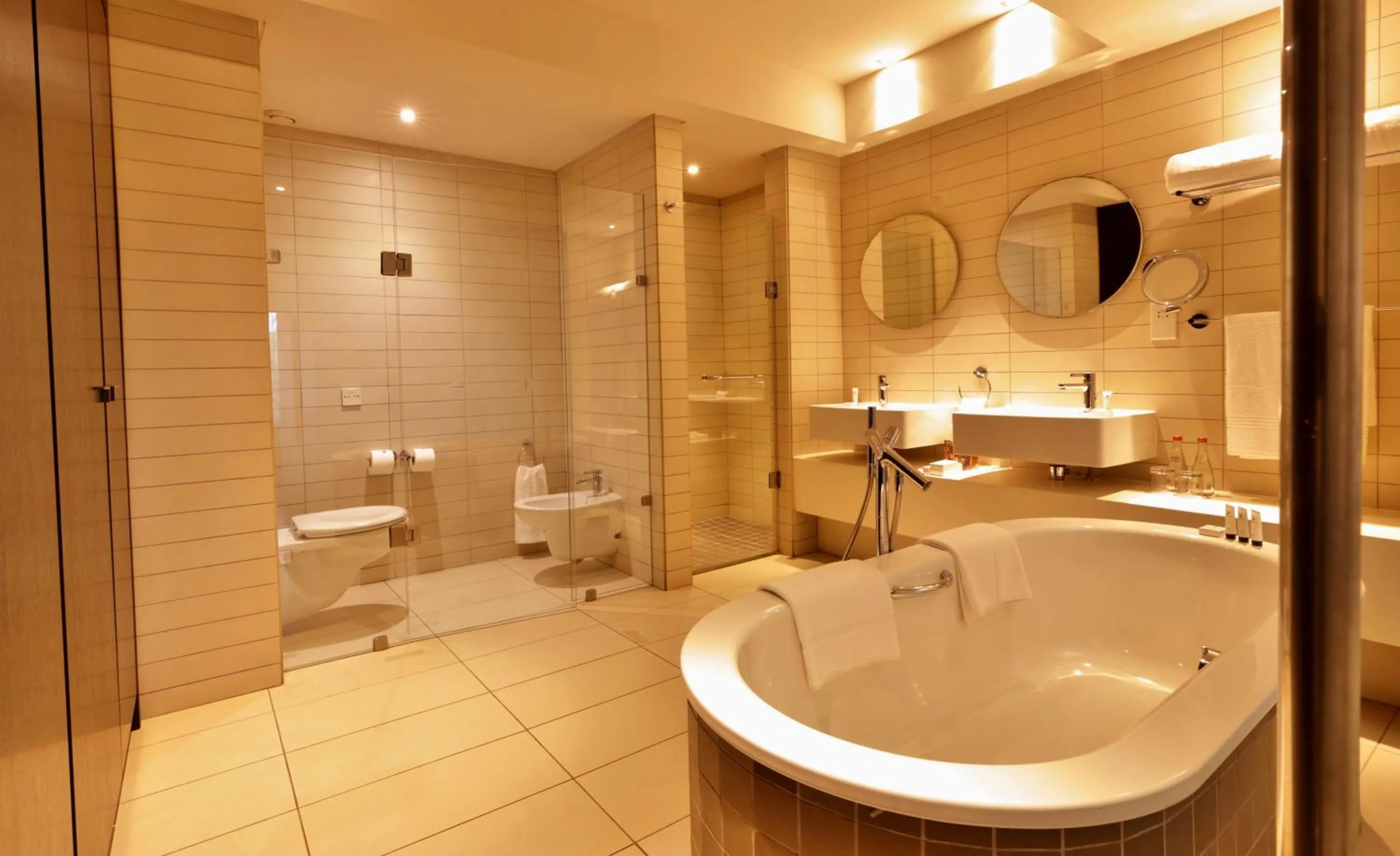 Shower in Labadi Beach Hotel