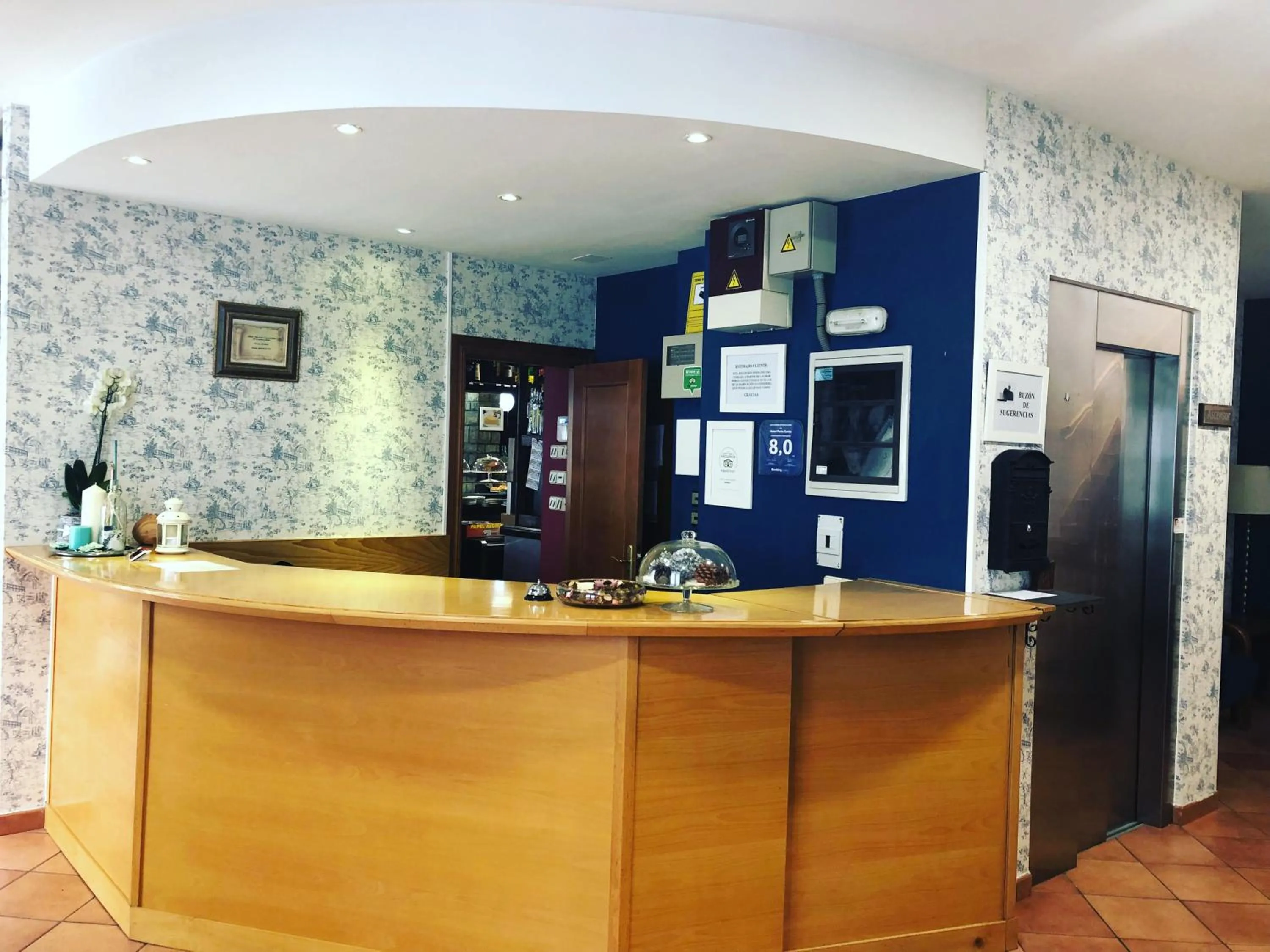 Decorative detail in Hotel - Apartamentos Peña Santa