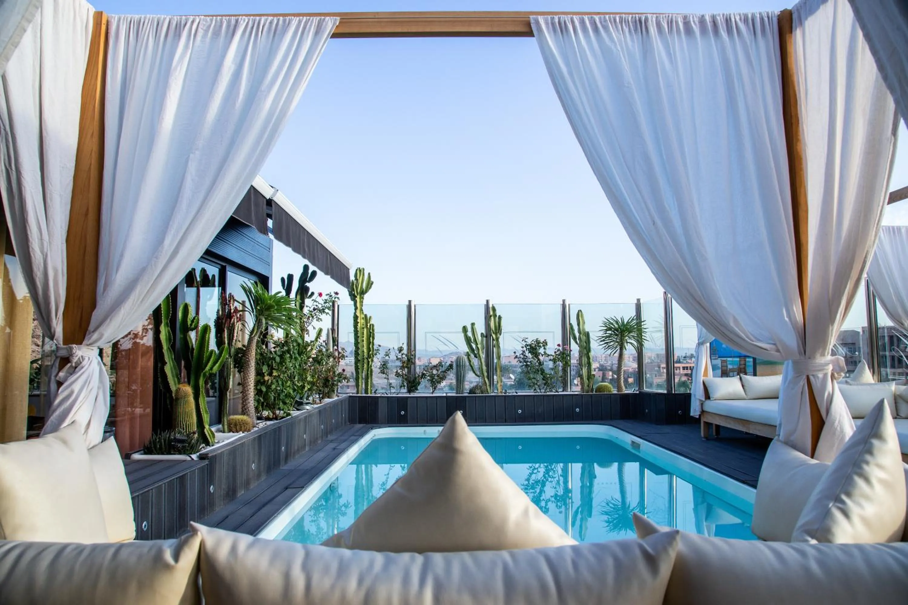 Pool view in Medina Loft & Spa
