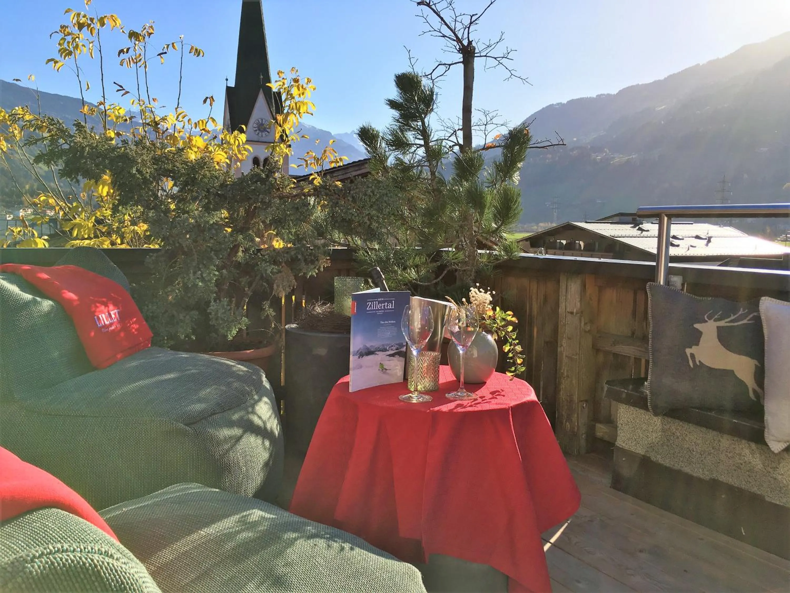 Balcony/Terrace in La Pasta Hotel Restaurant