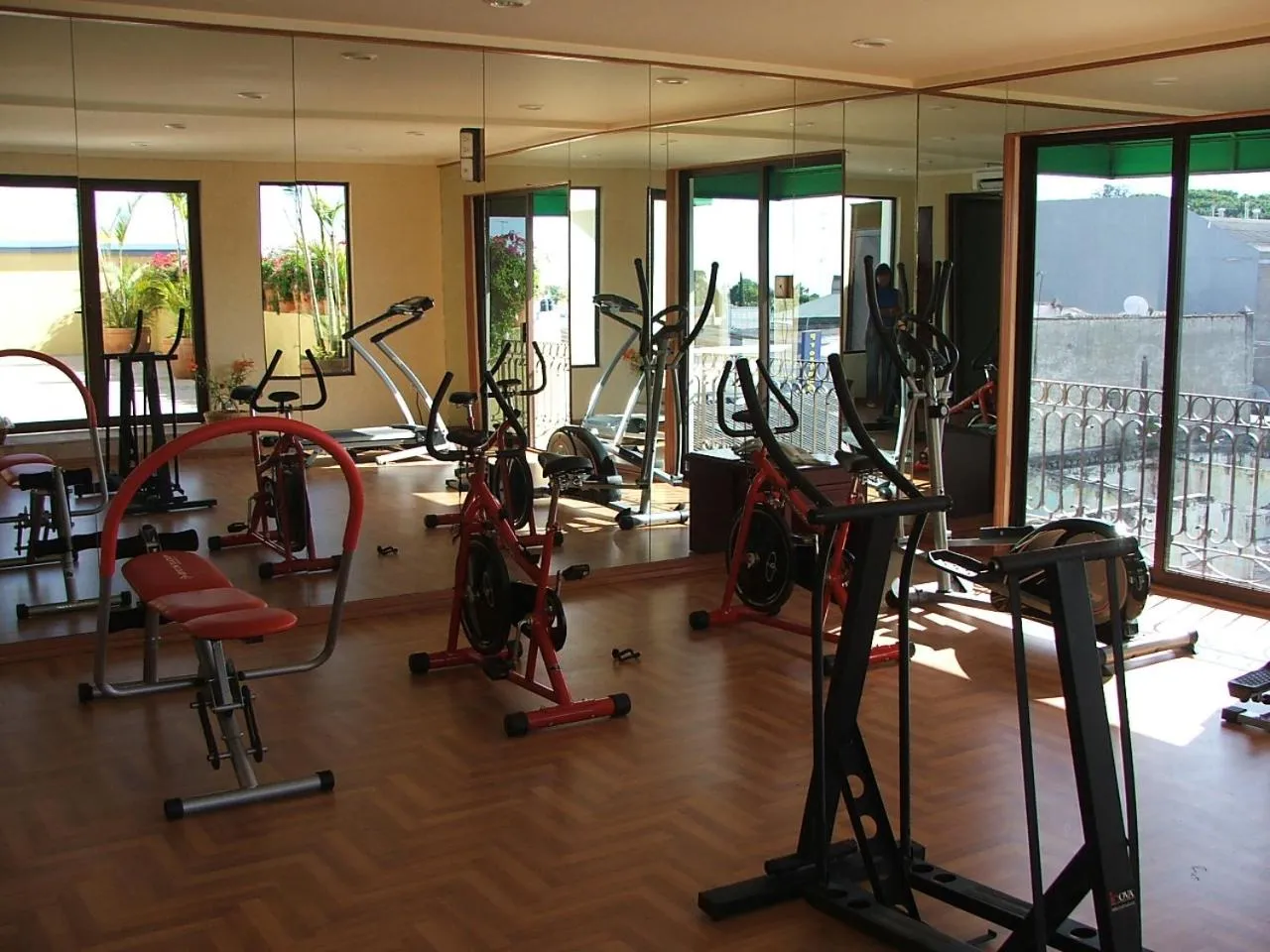 Fitness centre/facilities in Hotel Casa Real Tehuacan