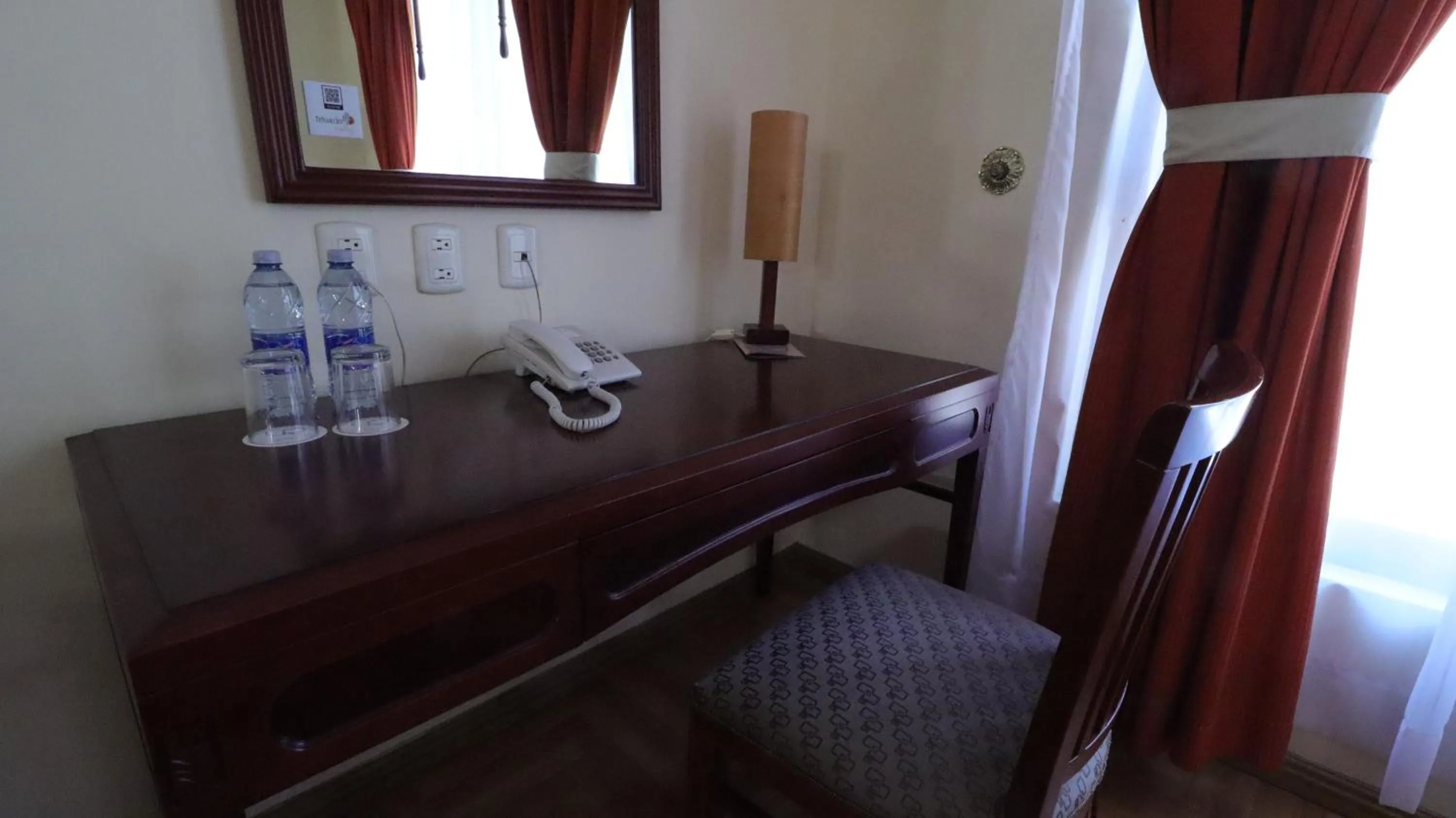 Bedroom, Bed in Hotel Casa Real Tehuacan