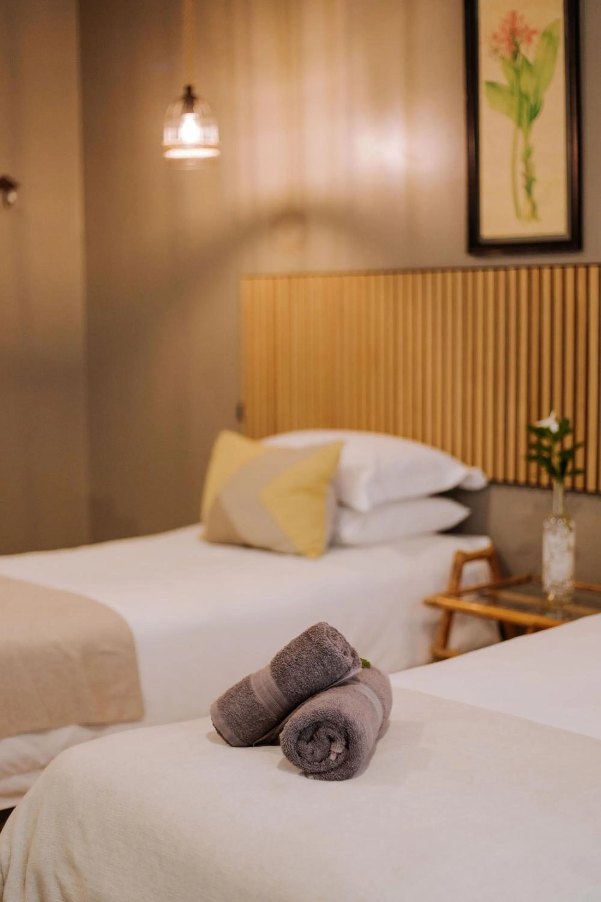 Decorative detail, Bed in iGwalagwala Guest House