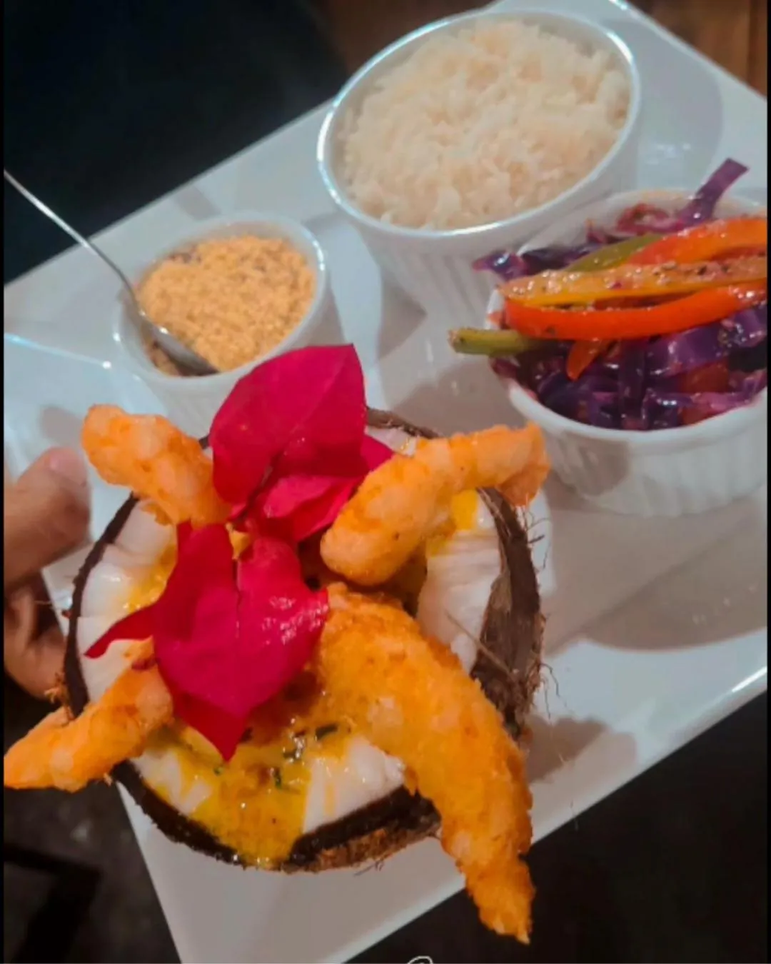 Restaurant/places to eat in Le Marin Hotel Boutique
