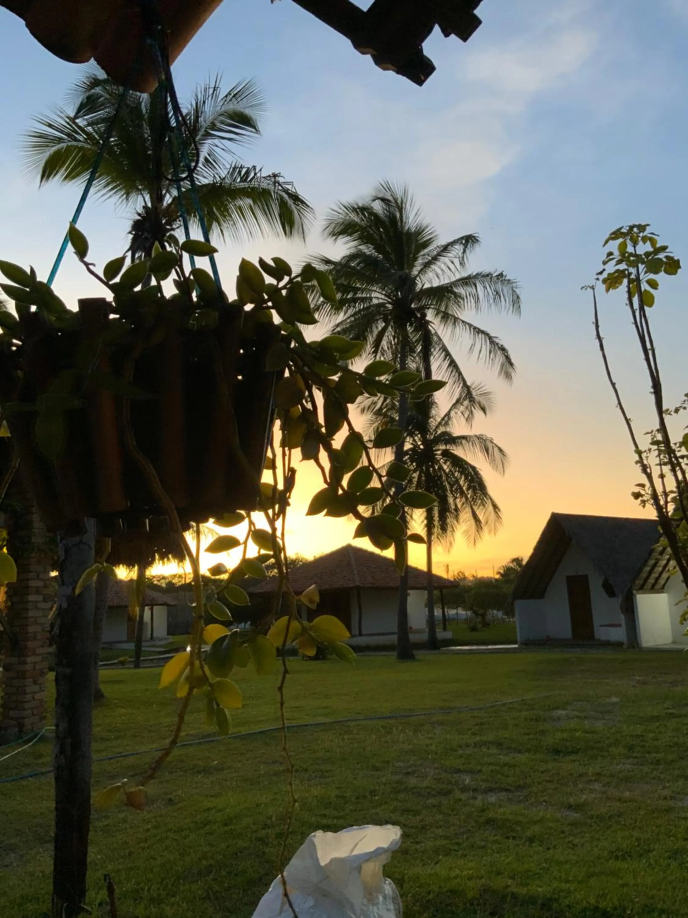 Sunset in Le Marin Hotel Boutique