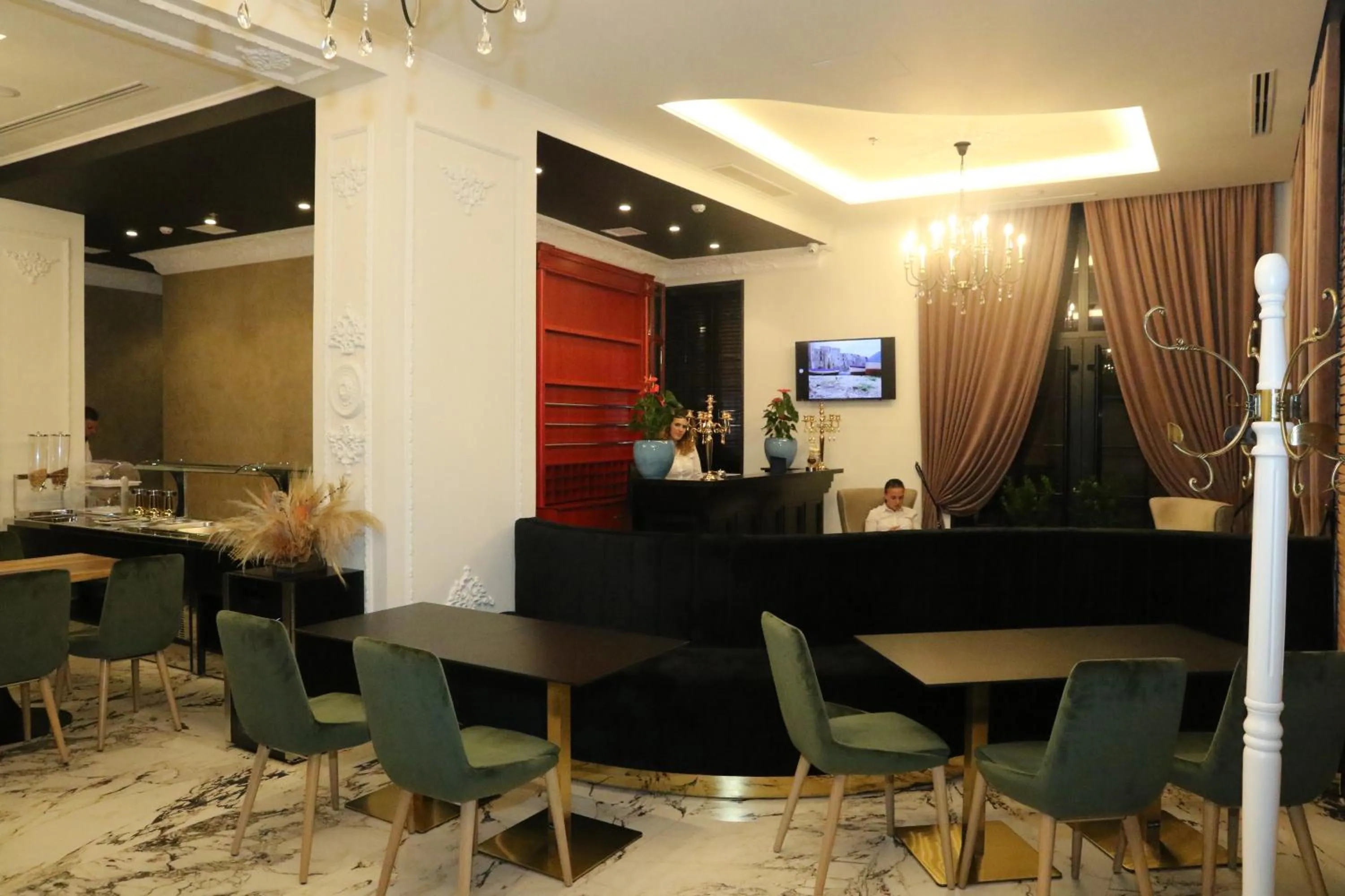 Lobby or reception in Hotel Kloest