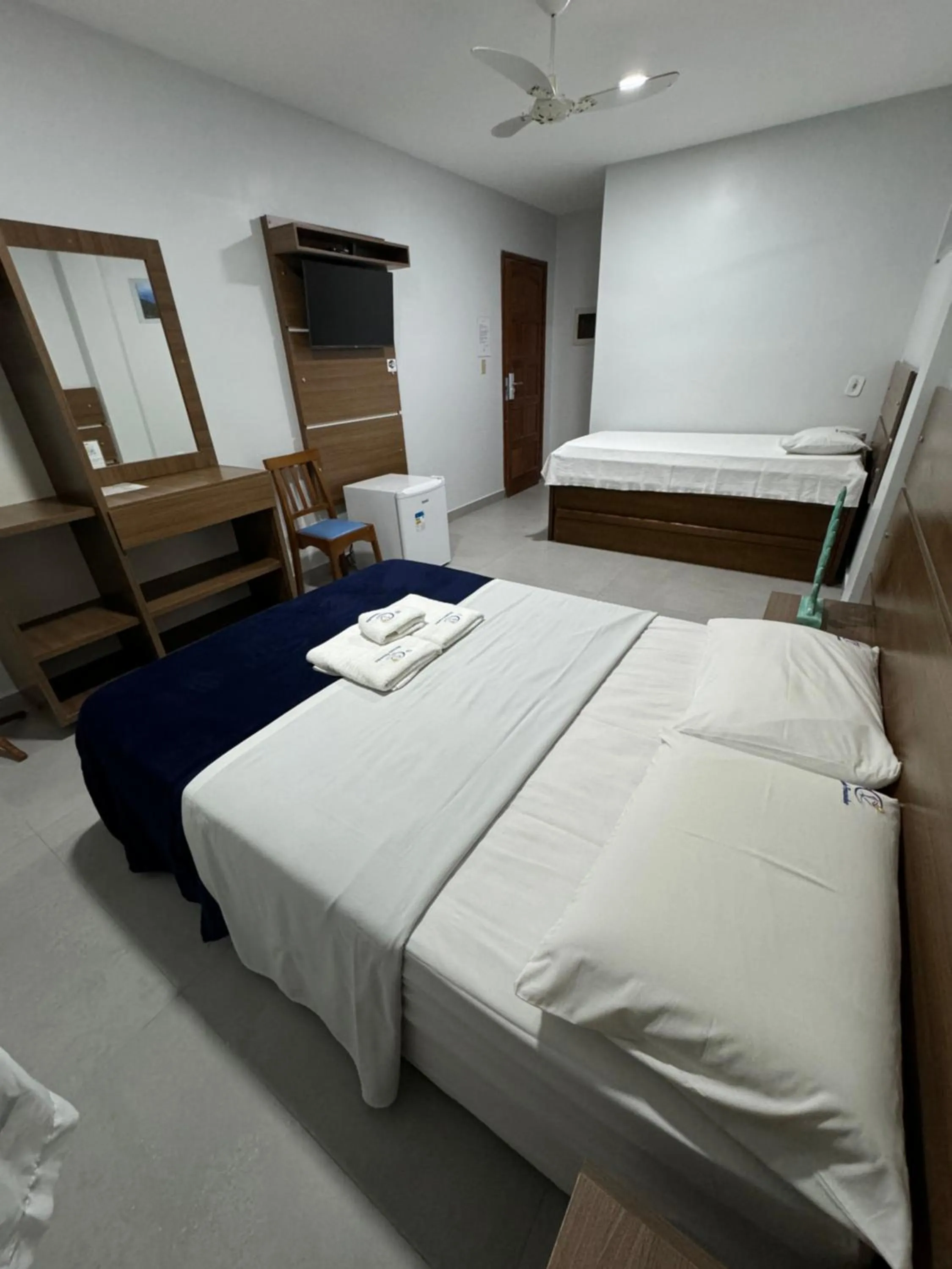 Bed in Pousada Fernandes