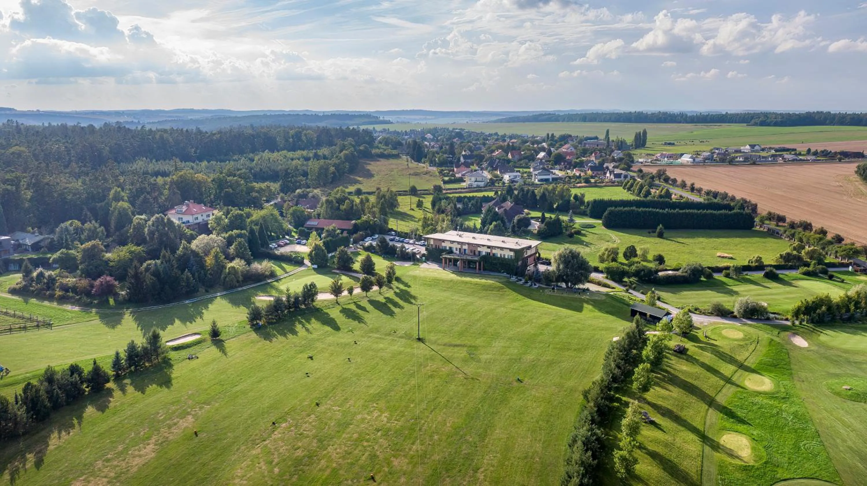 Golfcourse in Areal Botanika