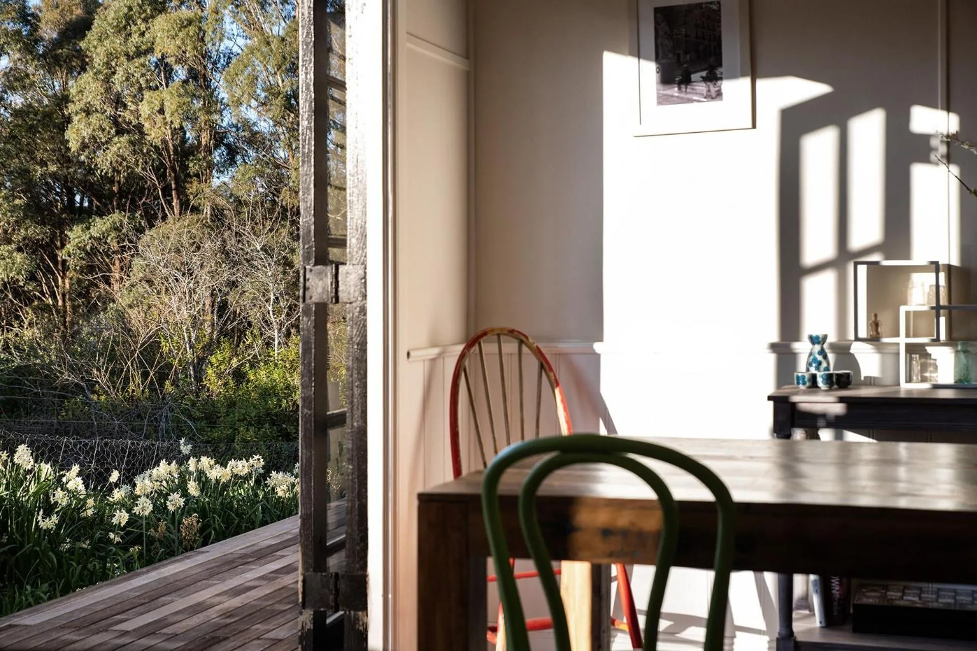 Balcony/Terrace in Table Hill Cottage - dog friendly retreat
