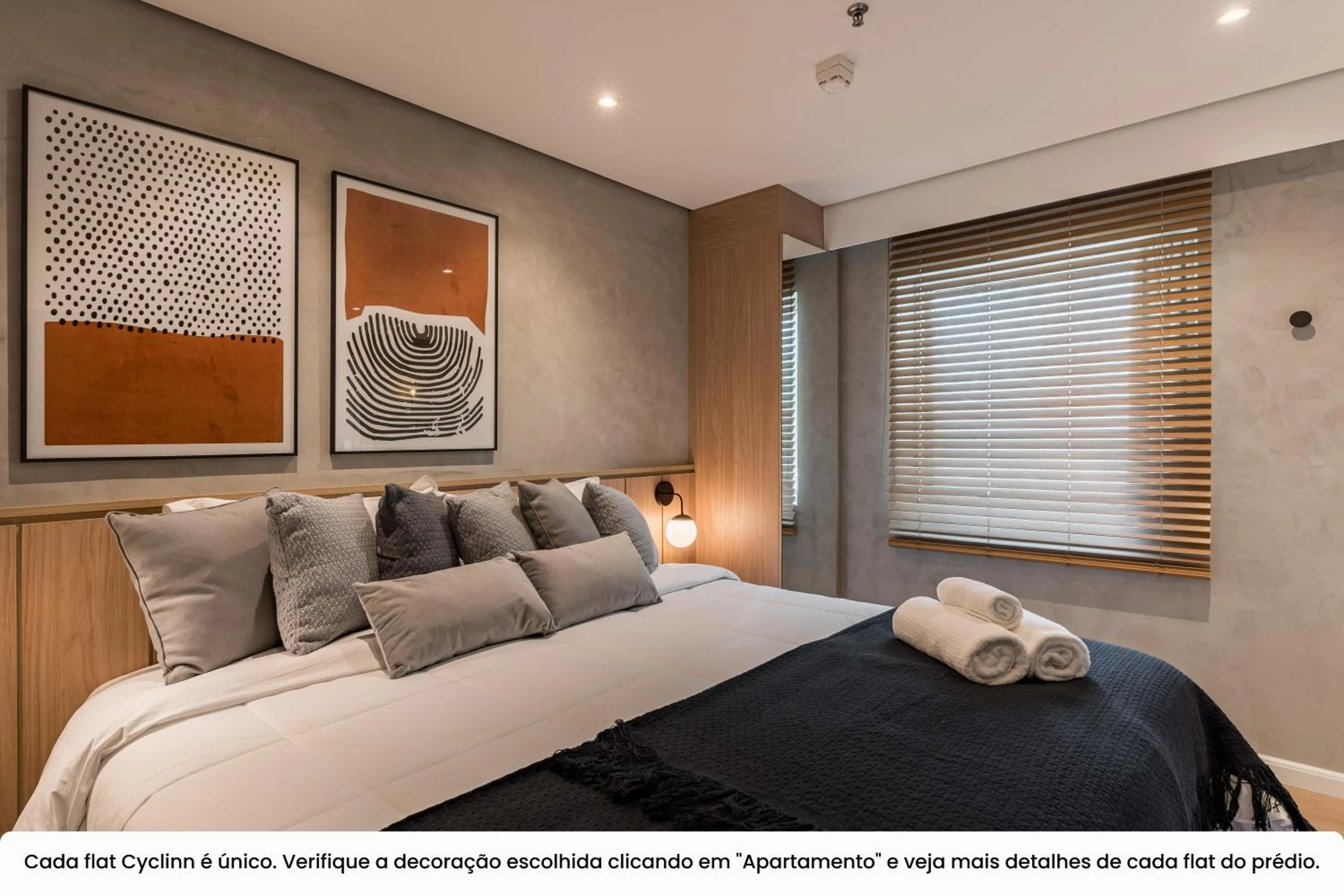 Photo of the whole room, Bed in RD Cyclinn Vila Olímpia