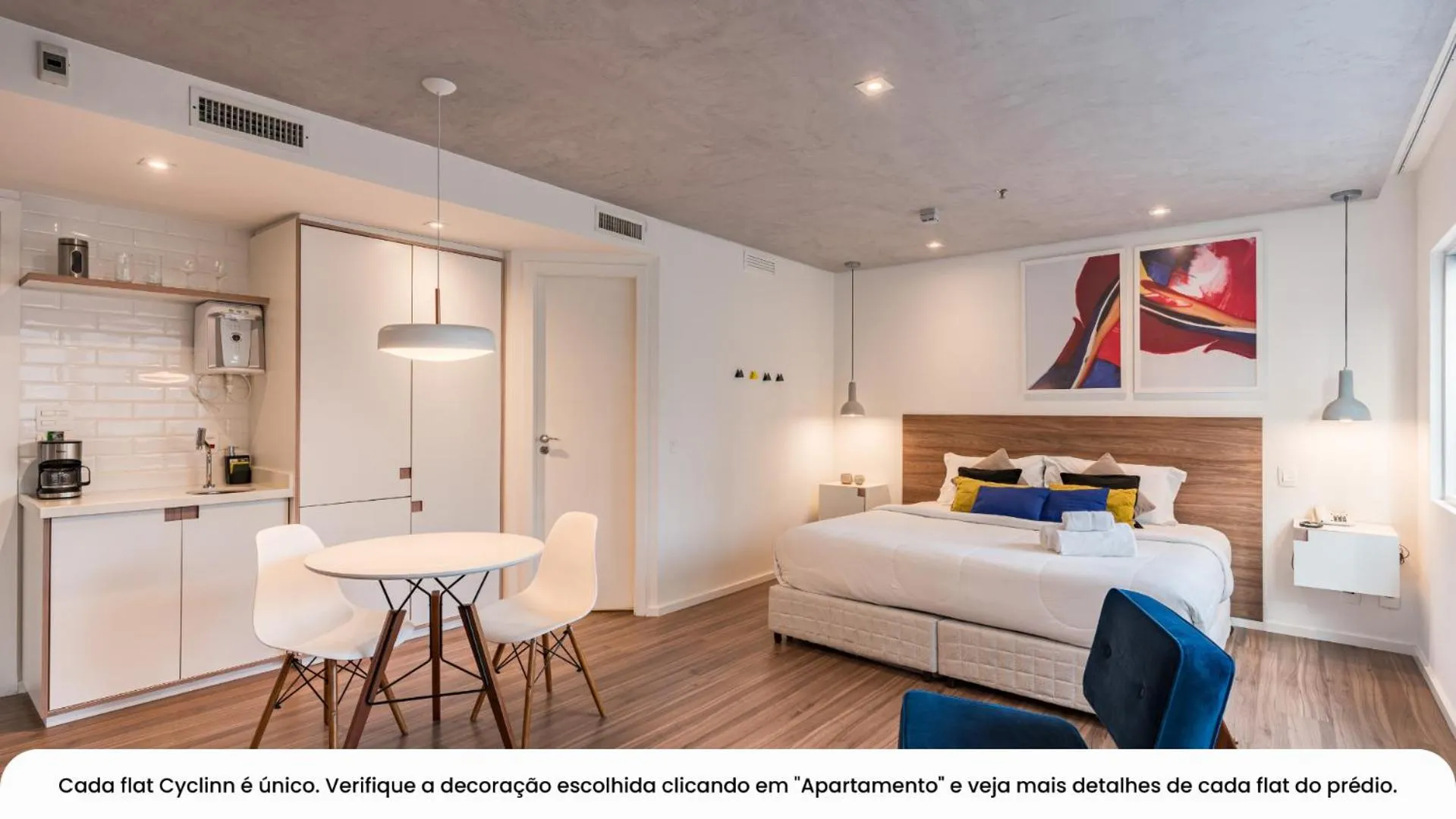 Photo of the whole room, Bed in RD Cyclinn Vila Olímpia