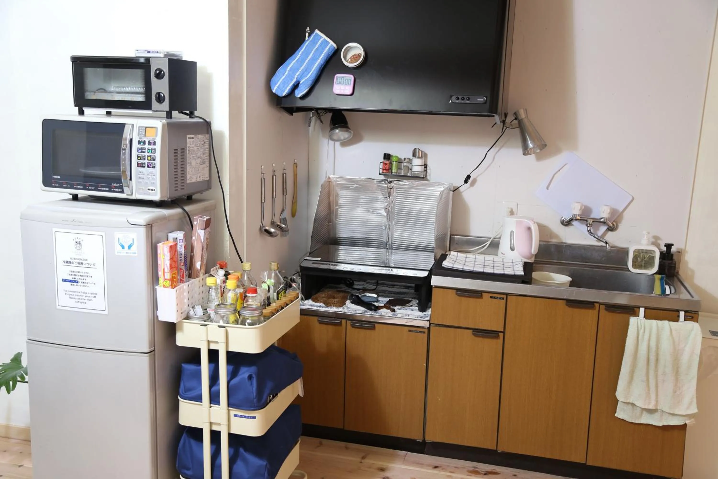 Kitchen or kitchenette in PERCH GUEST HOUSE