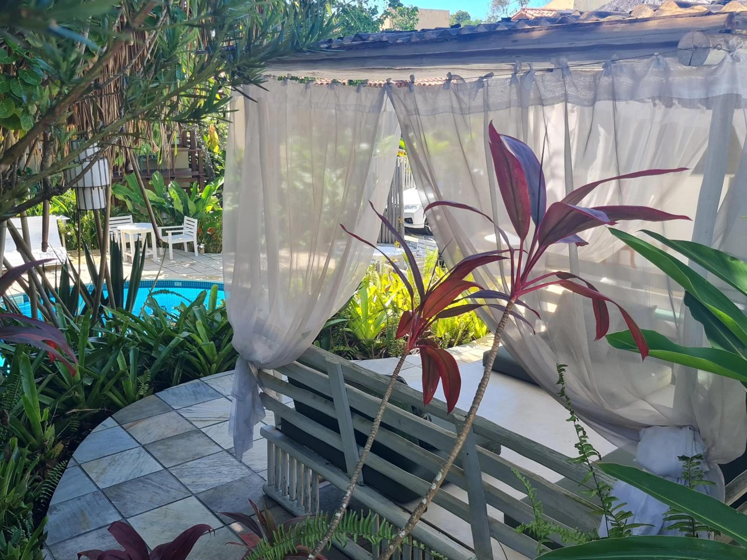 Garden in Pousada Coisa e Tao