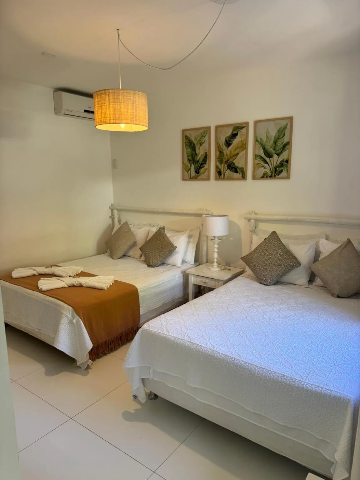 Bed in Pousada Coisa e Tao