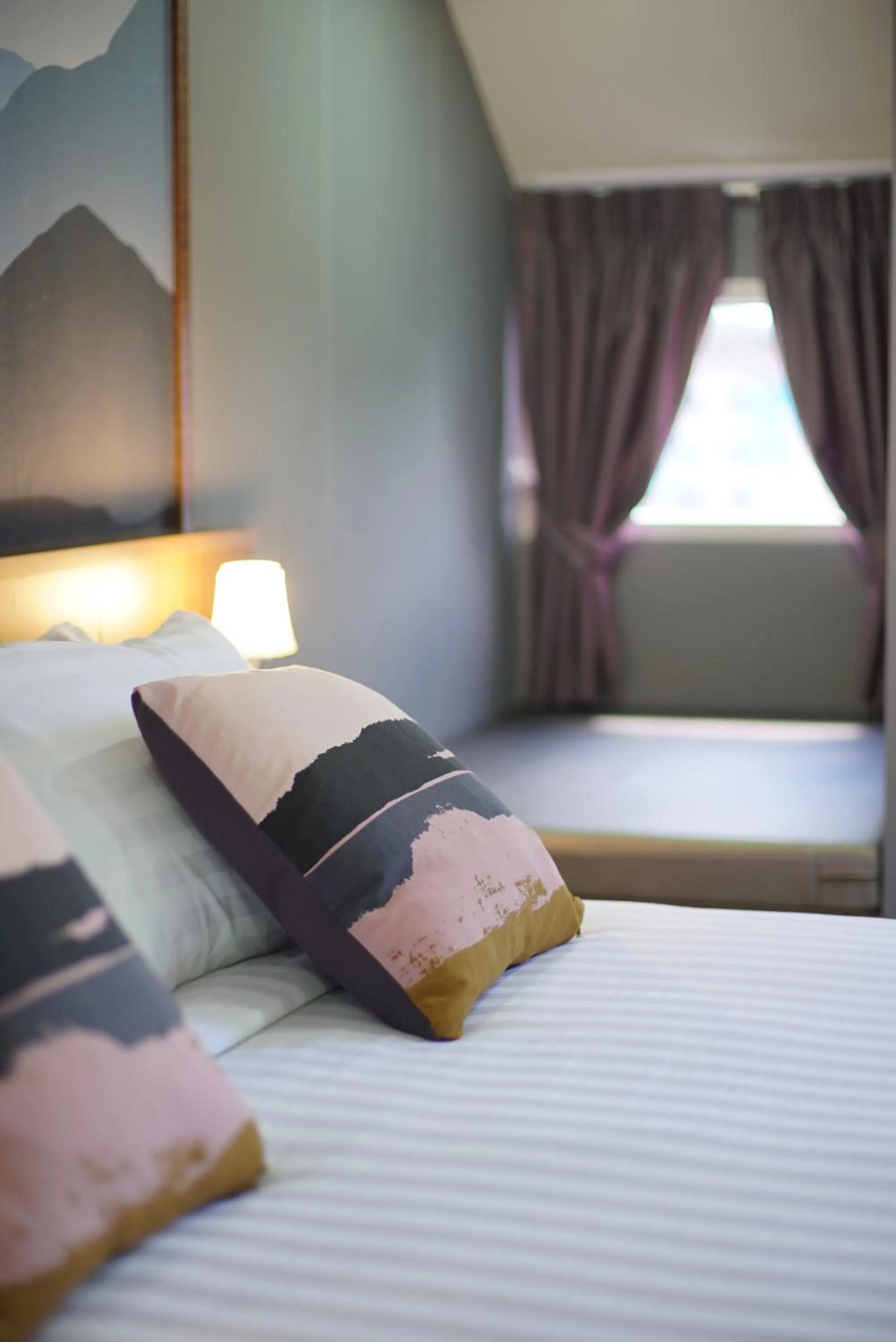 Photo of the whole room, Bed in The Qube fifty Hotel