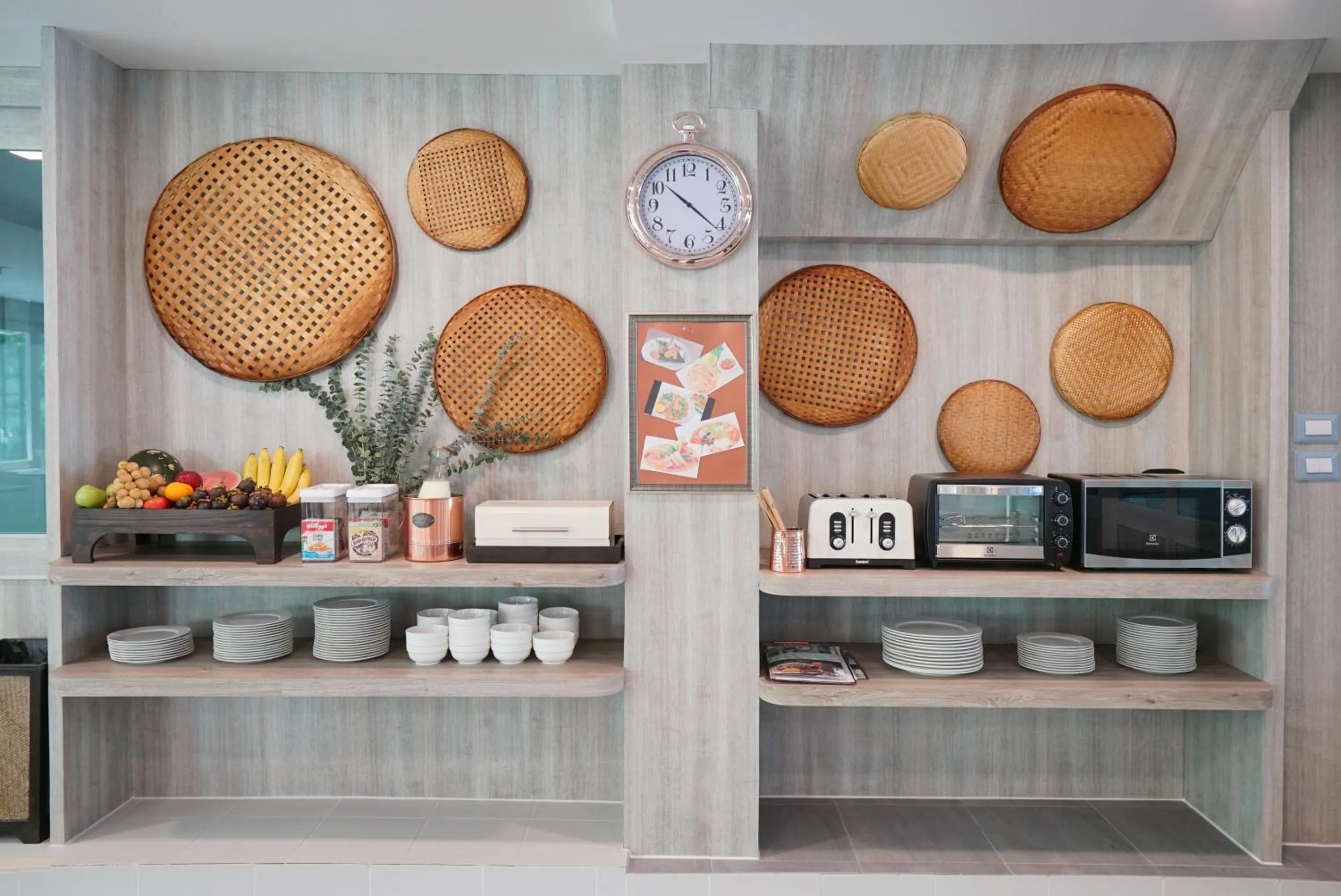 Buffet breakfast in The Qube fifty Hotel