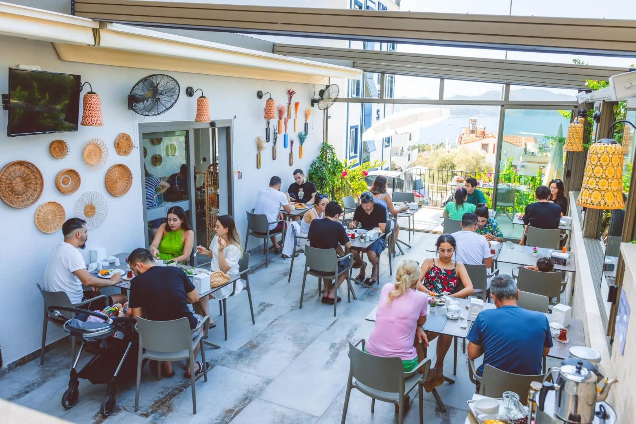 Restaurant/places to eat in Aphrodite Hotel Kaş