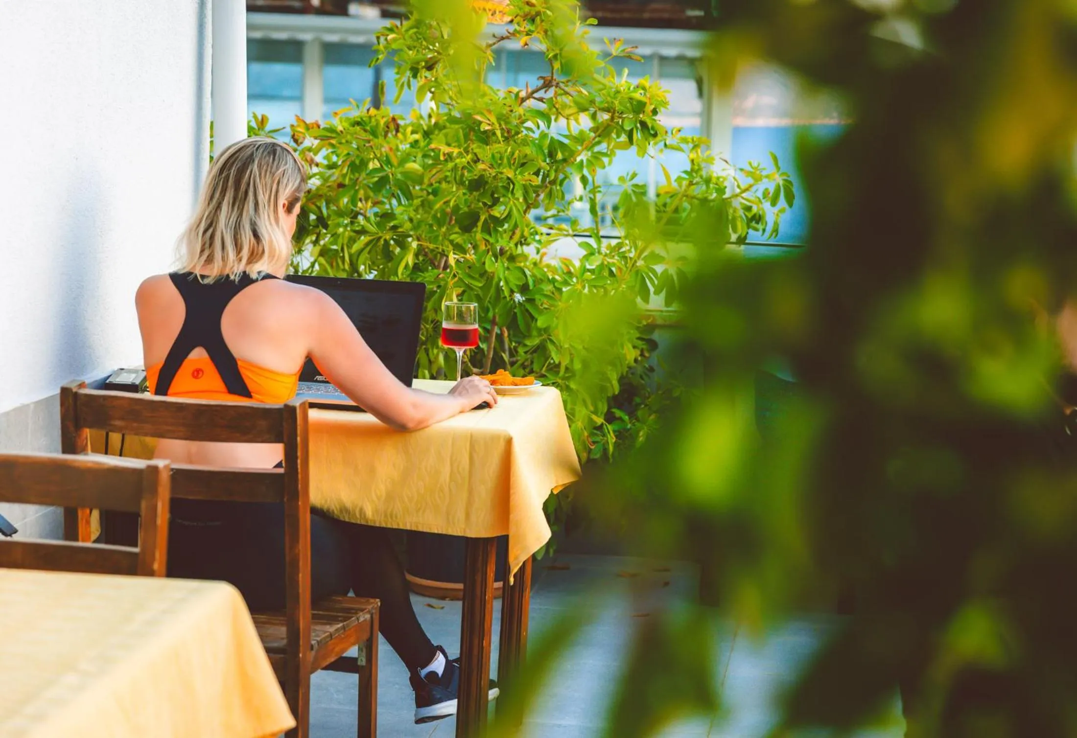 Balcony/Terrace in Aphrodite Hotel Kaş
