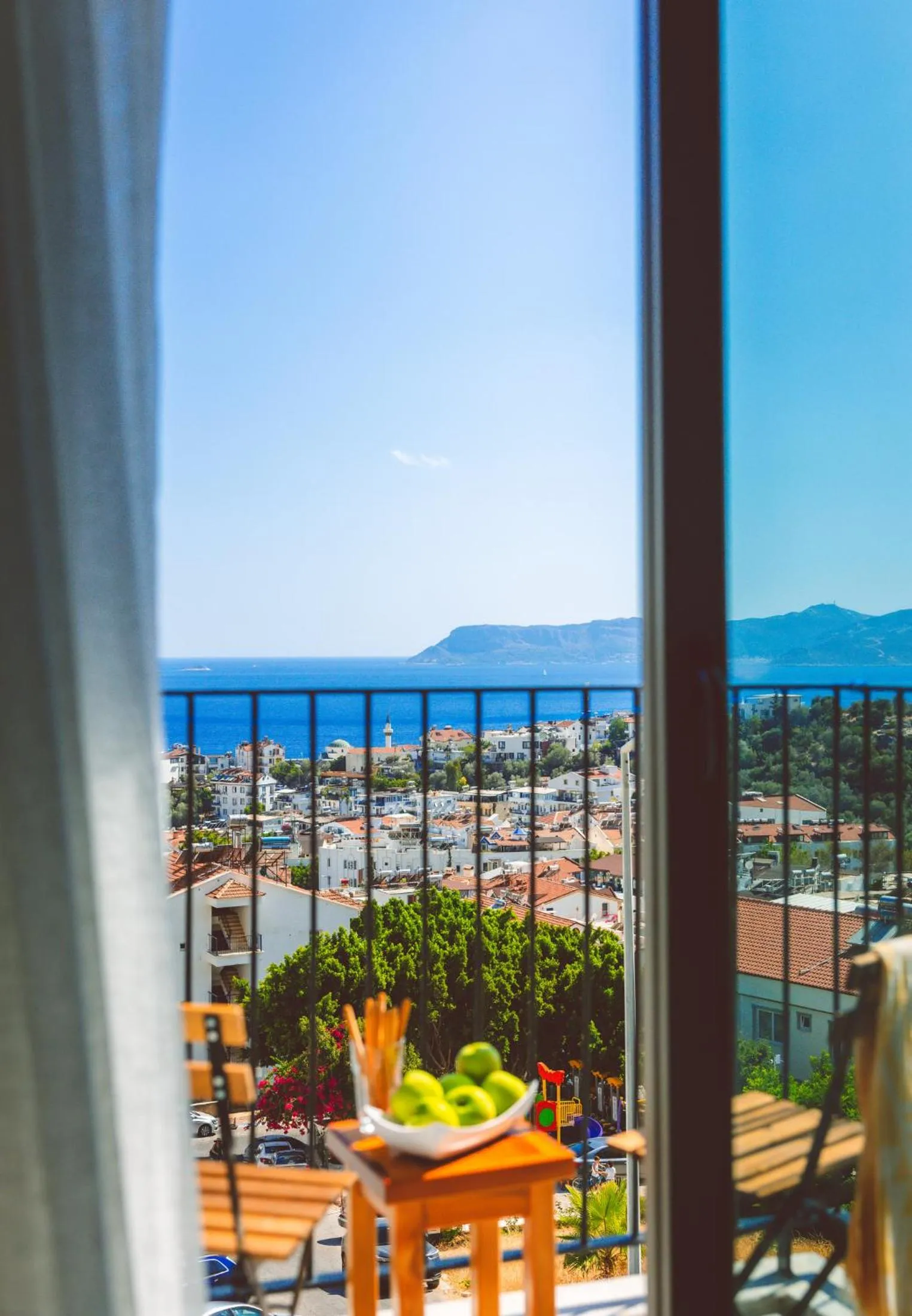 Sea view in Aphrodite Hotel Kaş