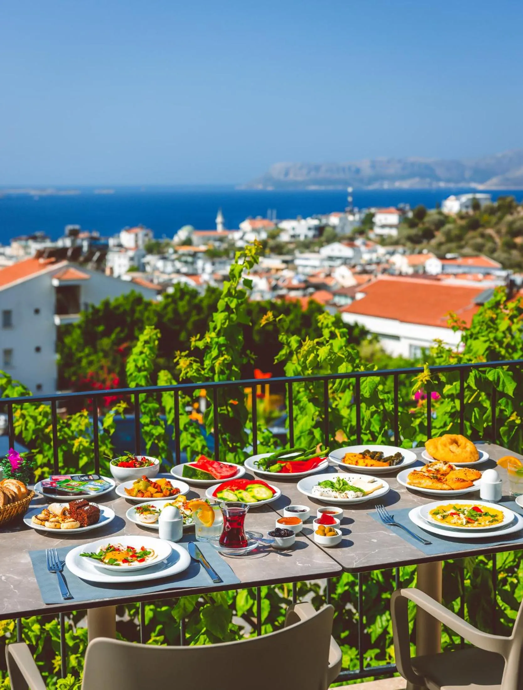 Breakfast in Aphrodite Hotel Kaş