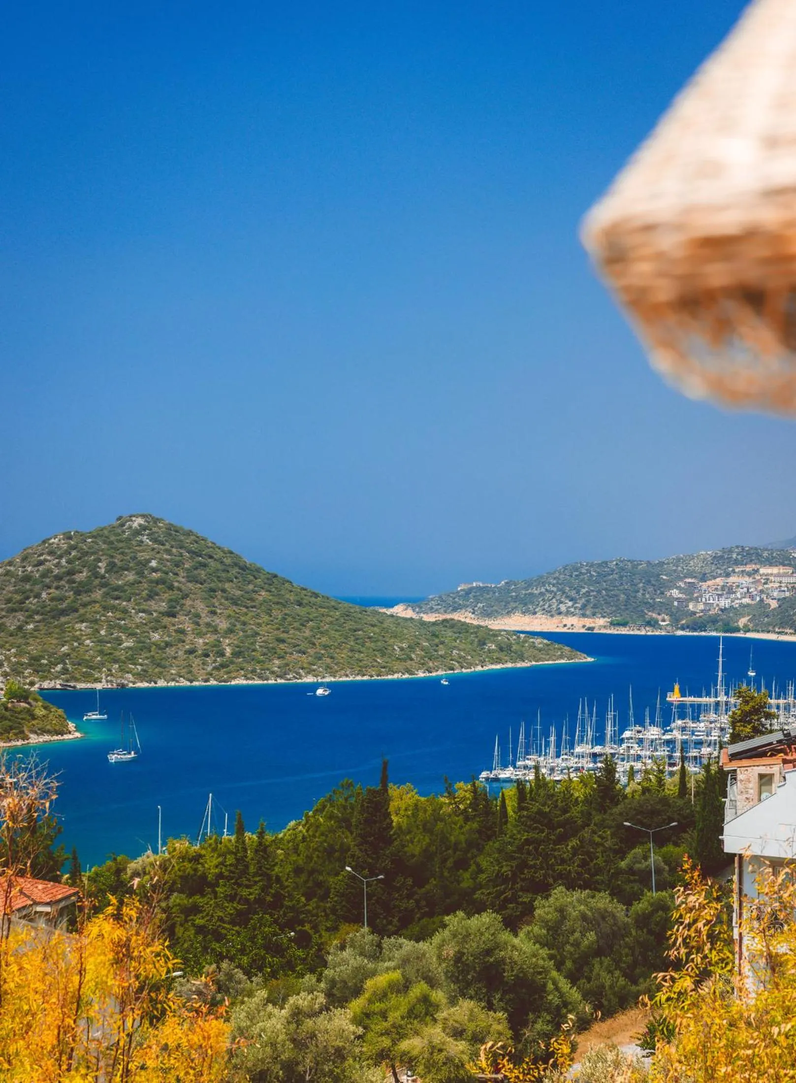 Balcony/Terrace in Aphrodite Hotel Kaş