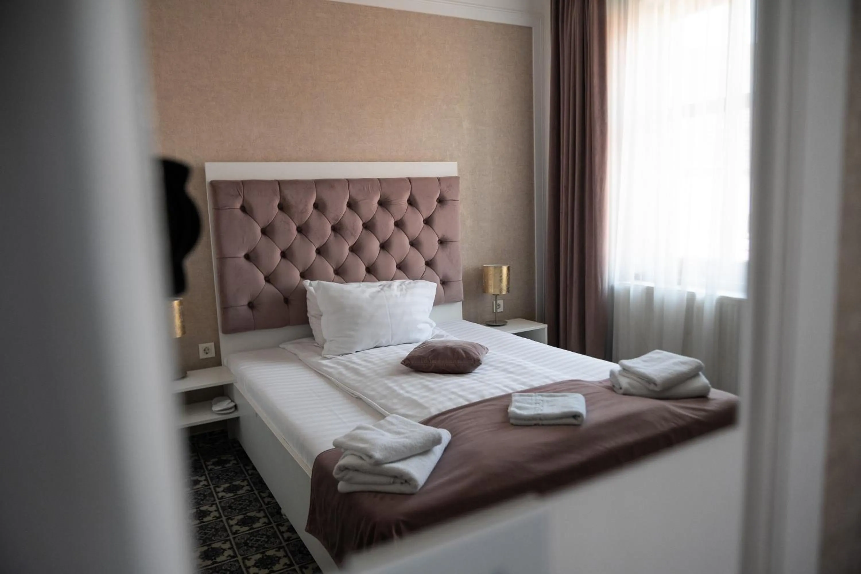 Bed in Hotel Marabella