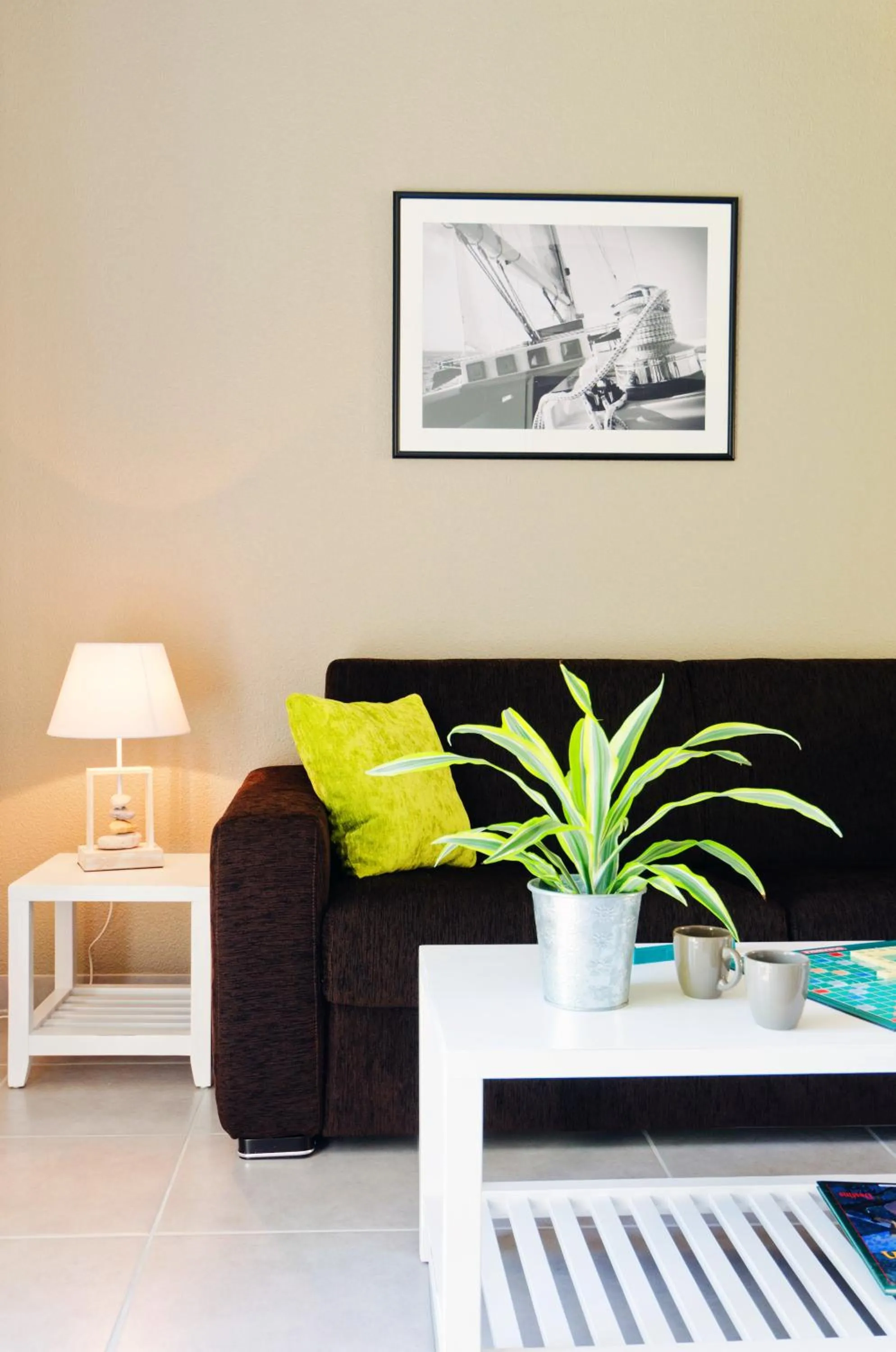 Living room in Résidence Goélia Le Domaine des Mauriers