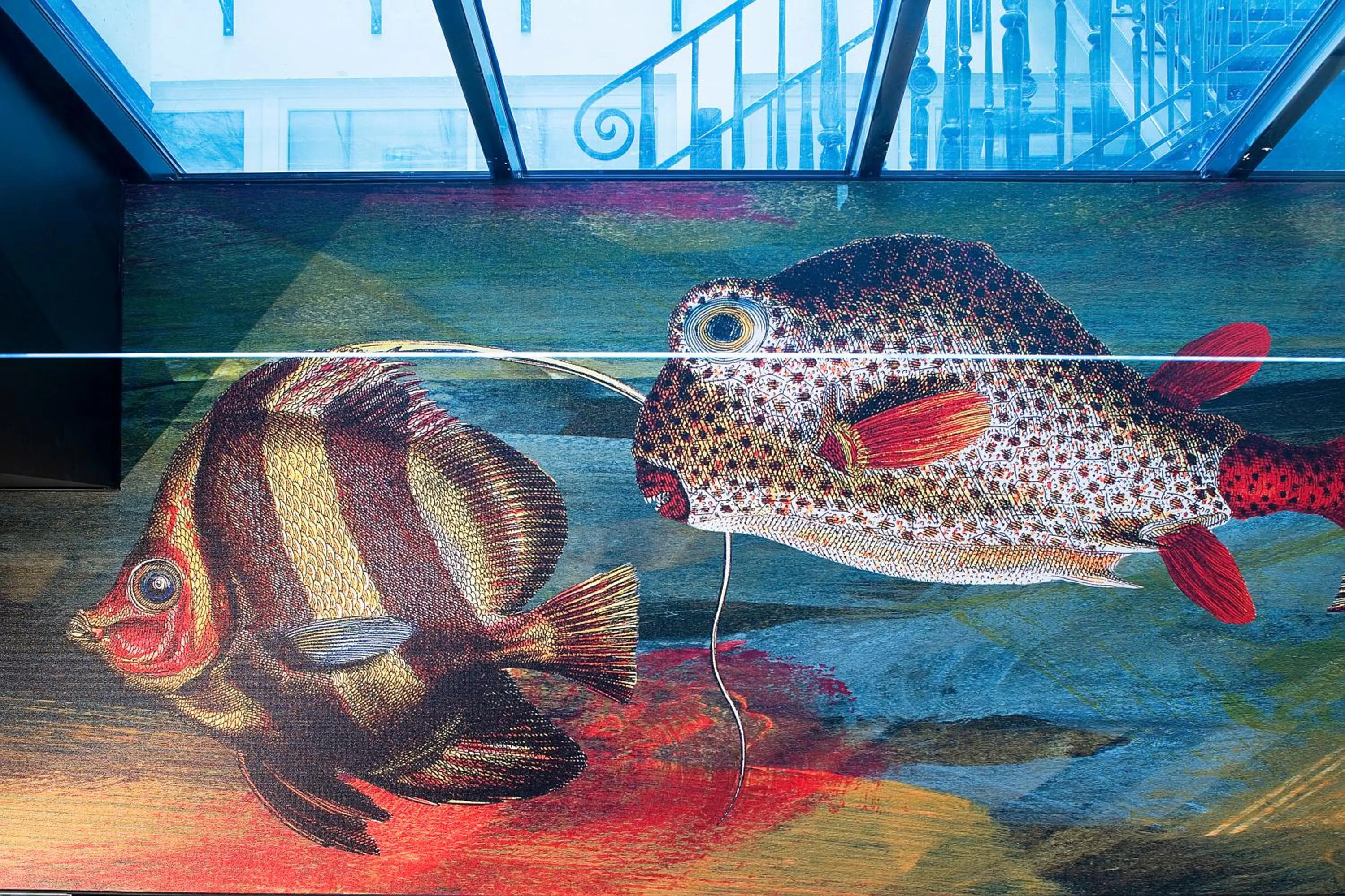 Decorative detail in Hôtel Le Bellechasse Saint-Germain