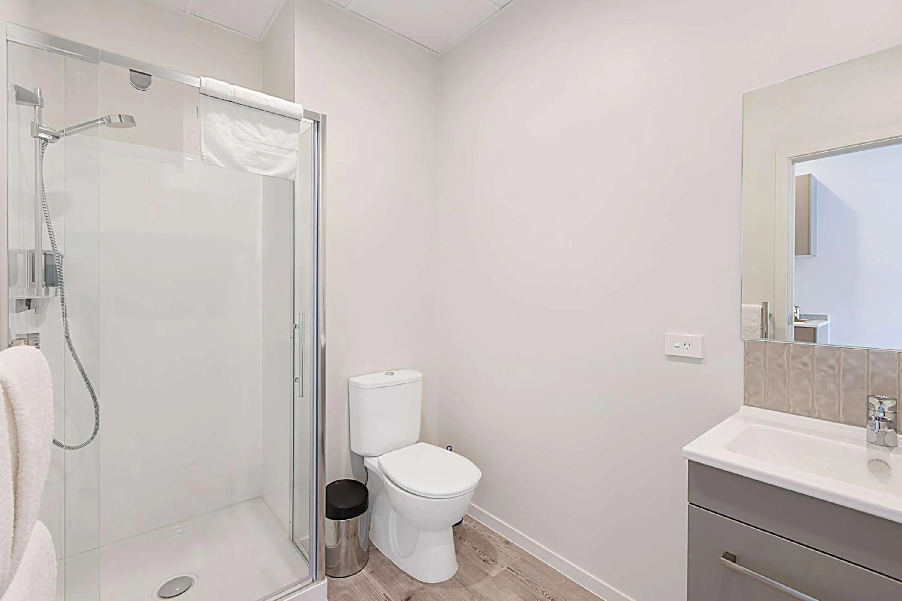 Bathroom in Ramada Suites By Wyndham Victoria Street West