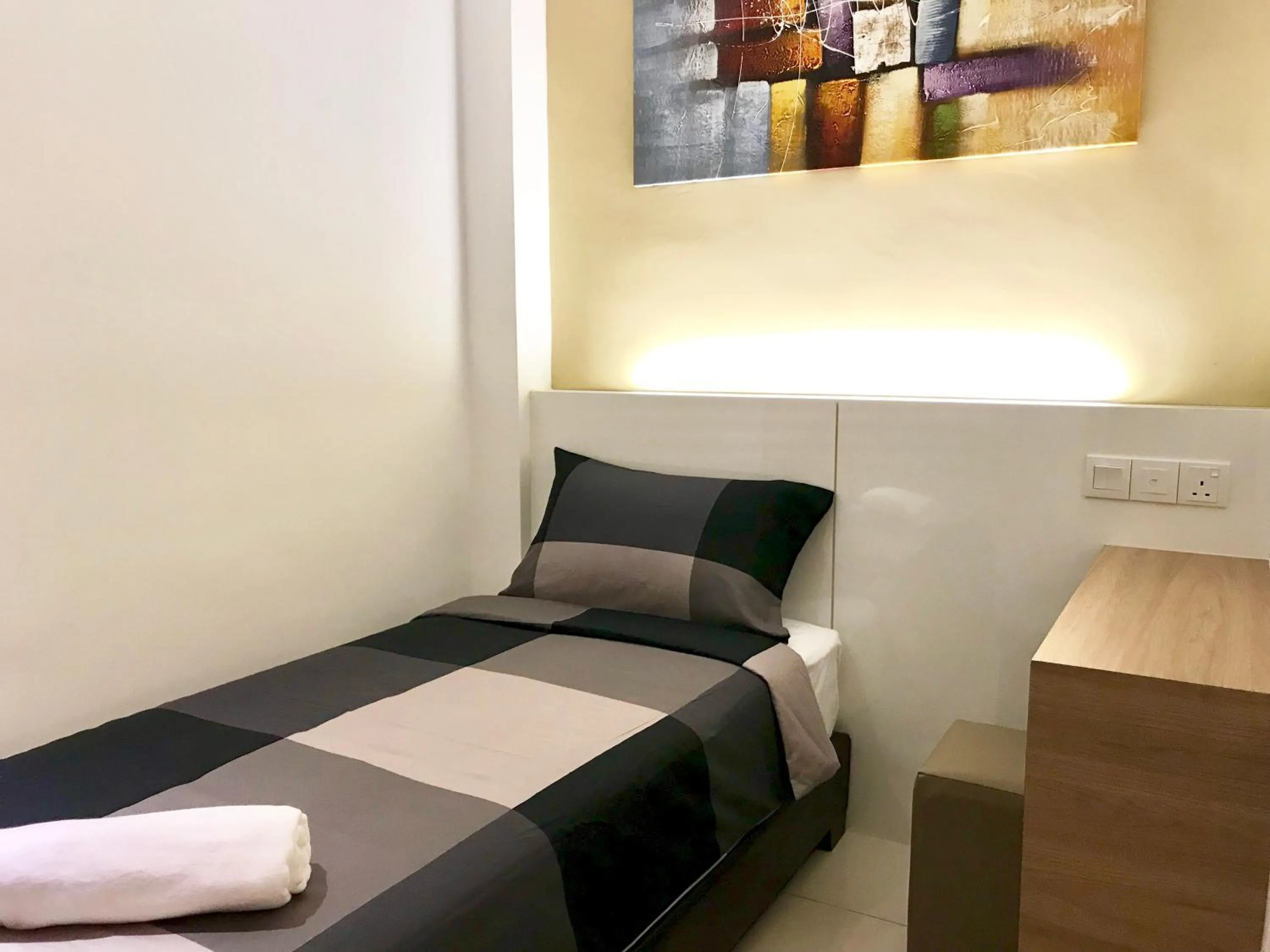 Bed in RIVERO BOUTIQUE HOTEL Seremban 2