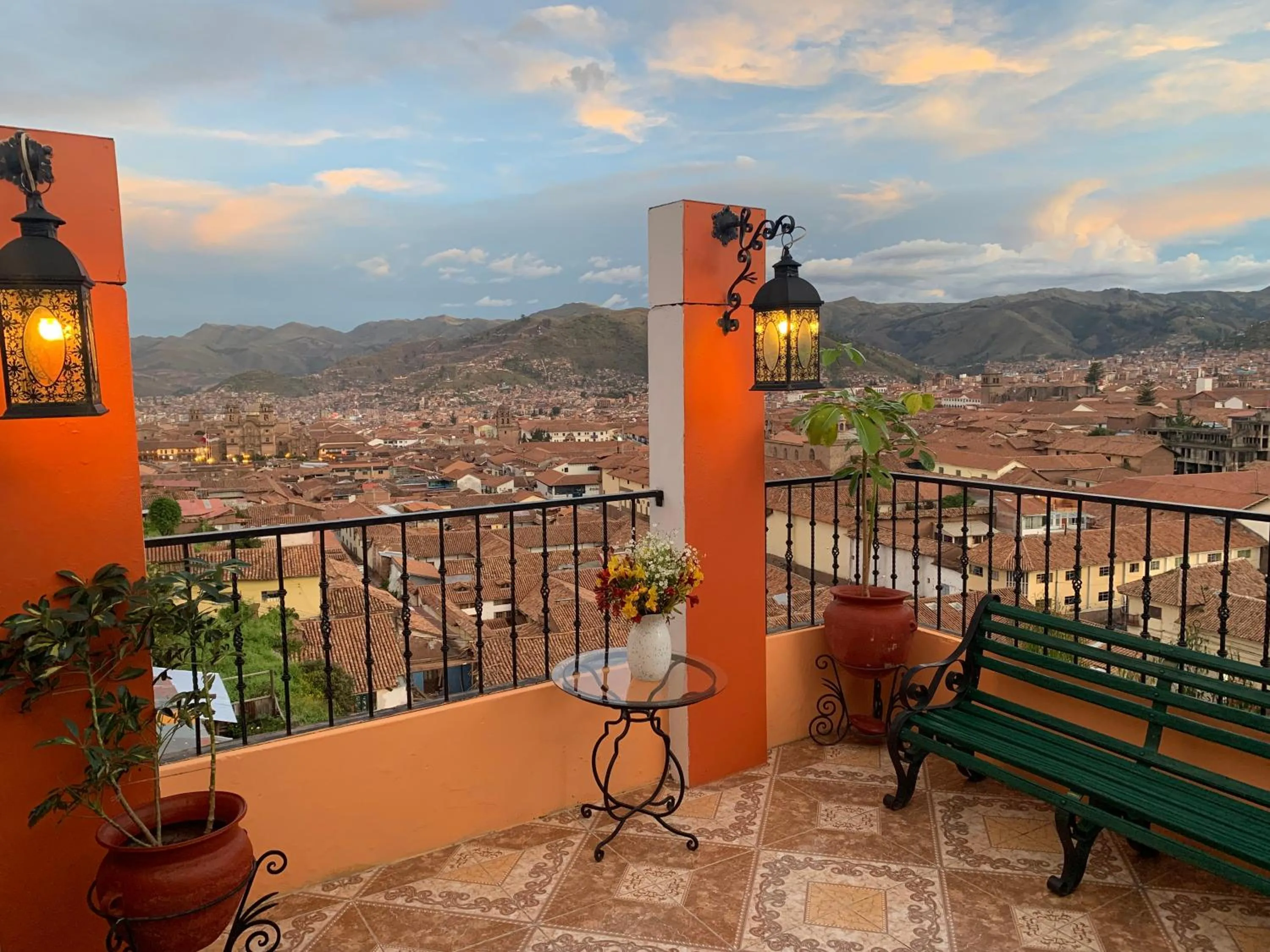 City view in Hostal Qolqampata