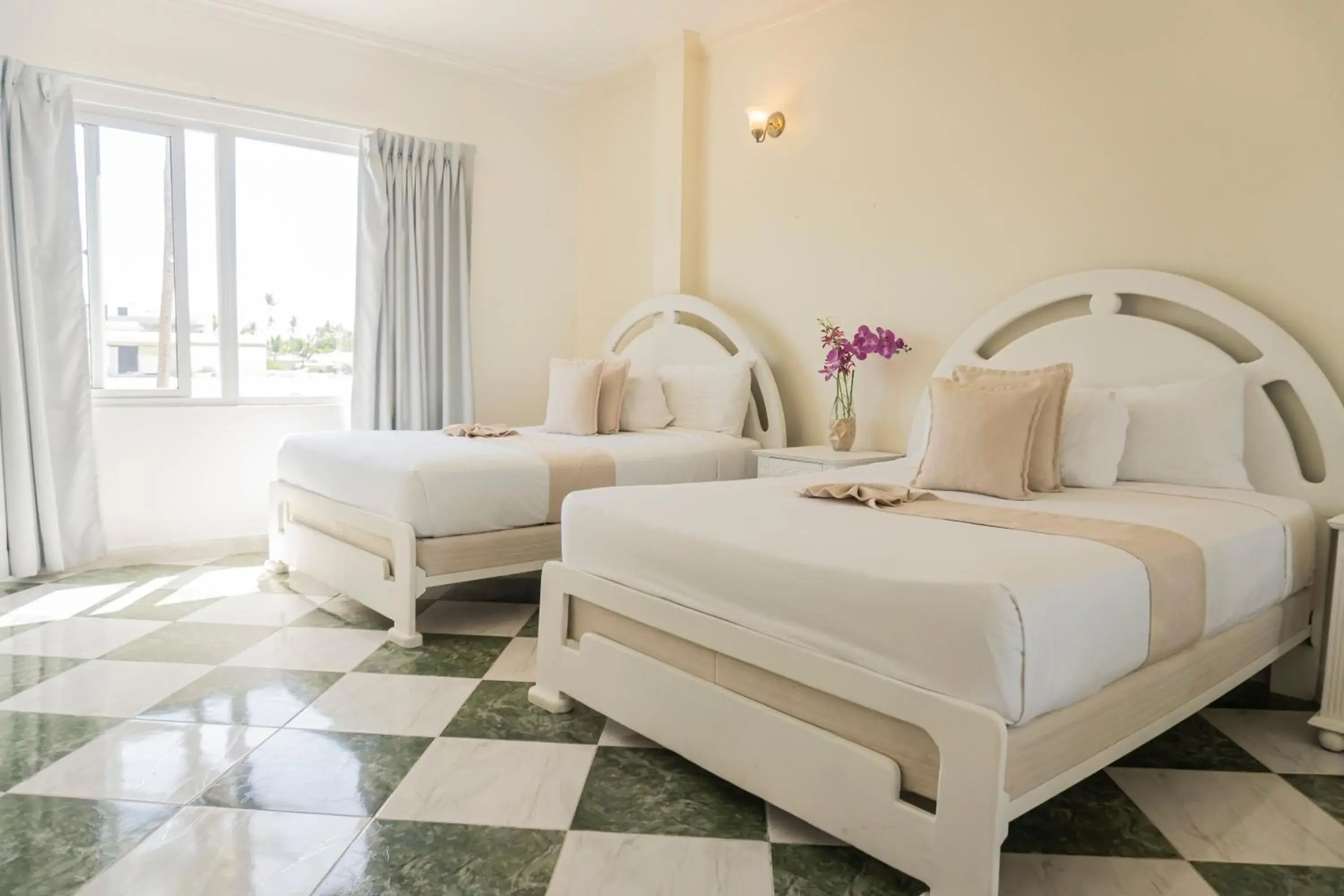 Bed in Green Coast Hotel Bed in Green Coast Hotel