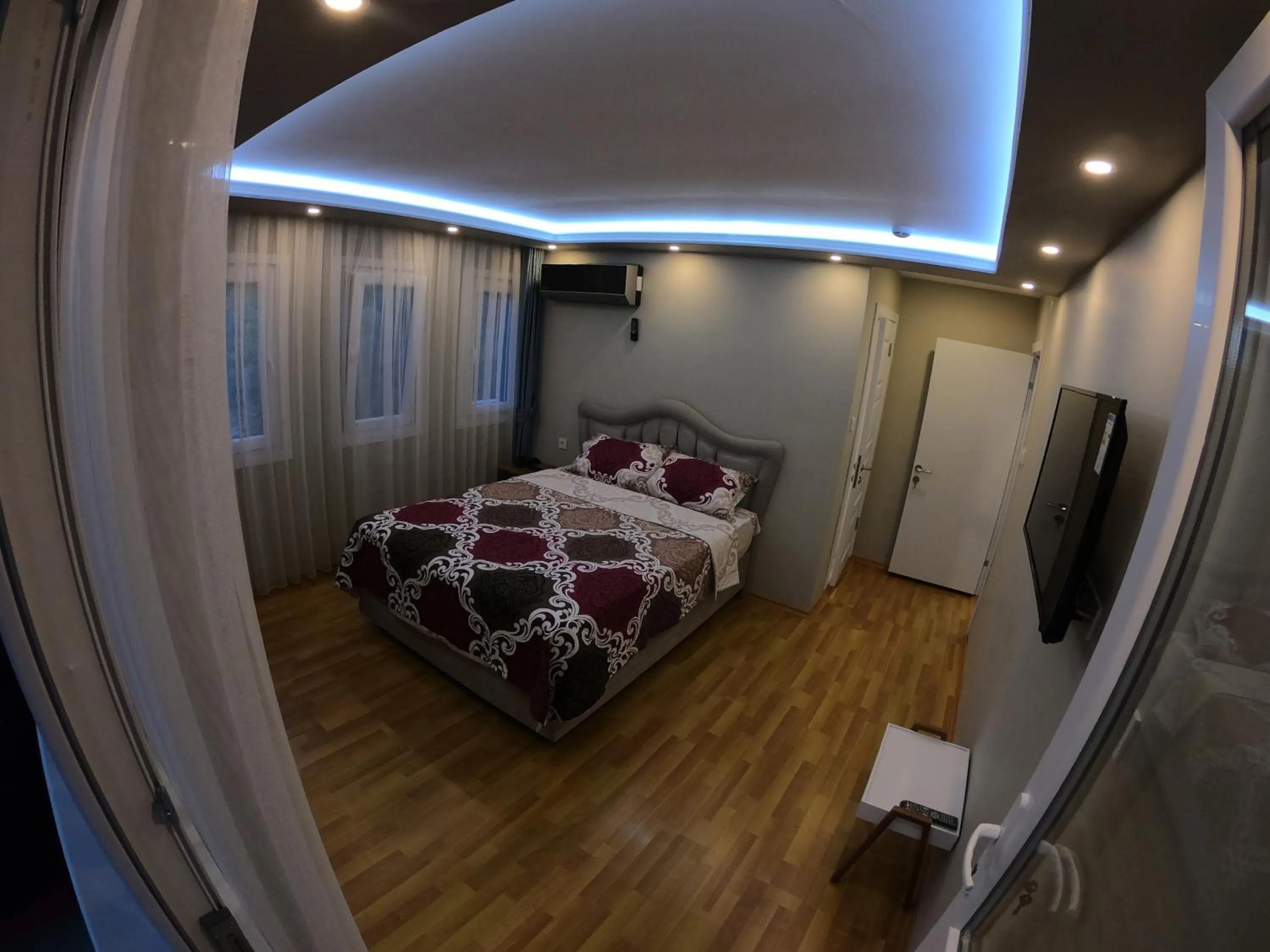 Bed in PASHA APART~BOUTİQUE HOTEL/YALOVA