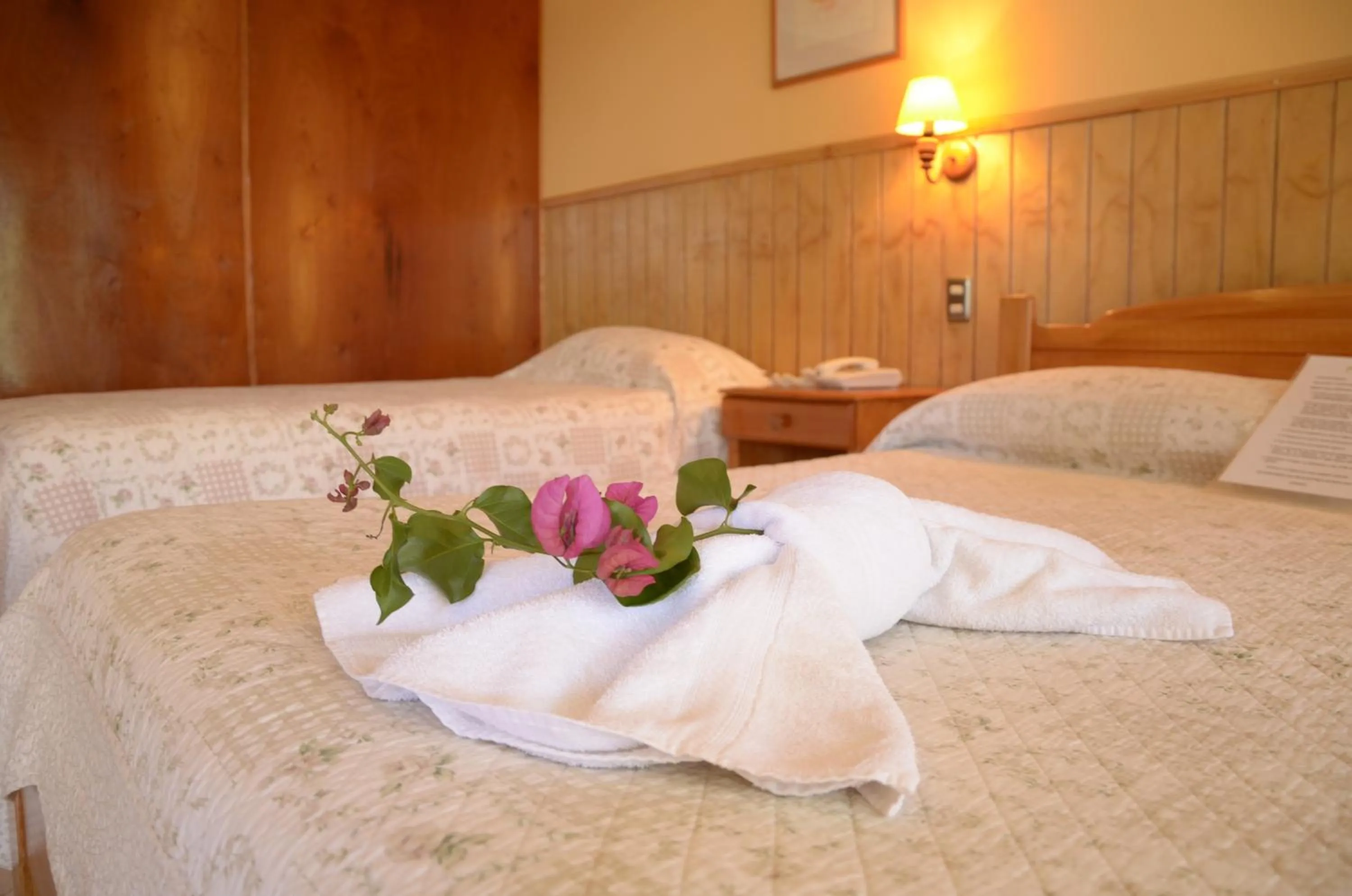 Bed in Hotel Manutara