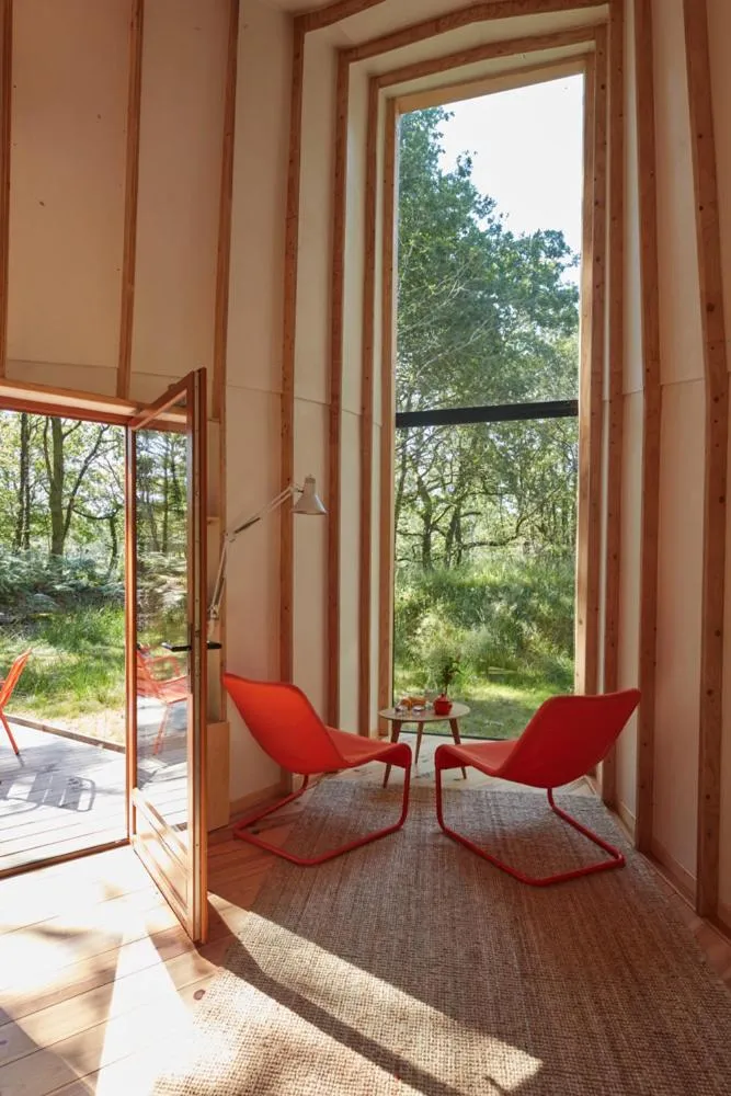 Seating area in La Belle Folie