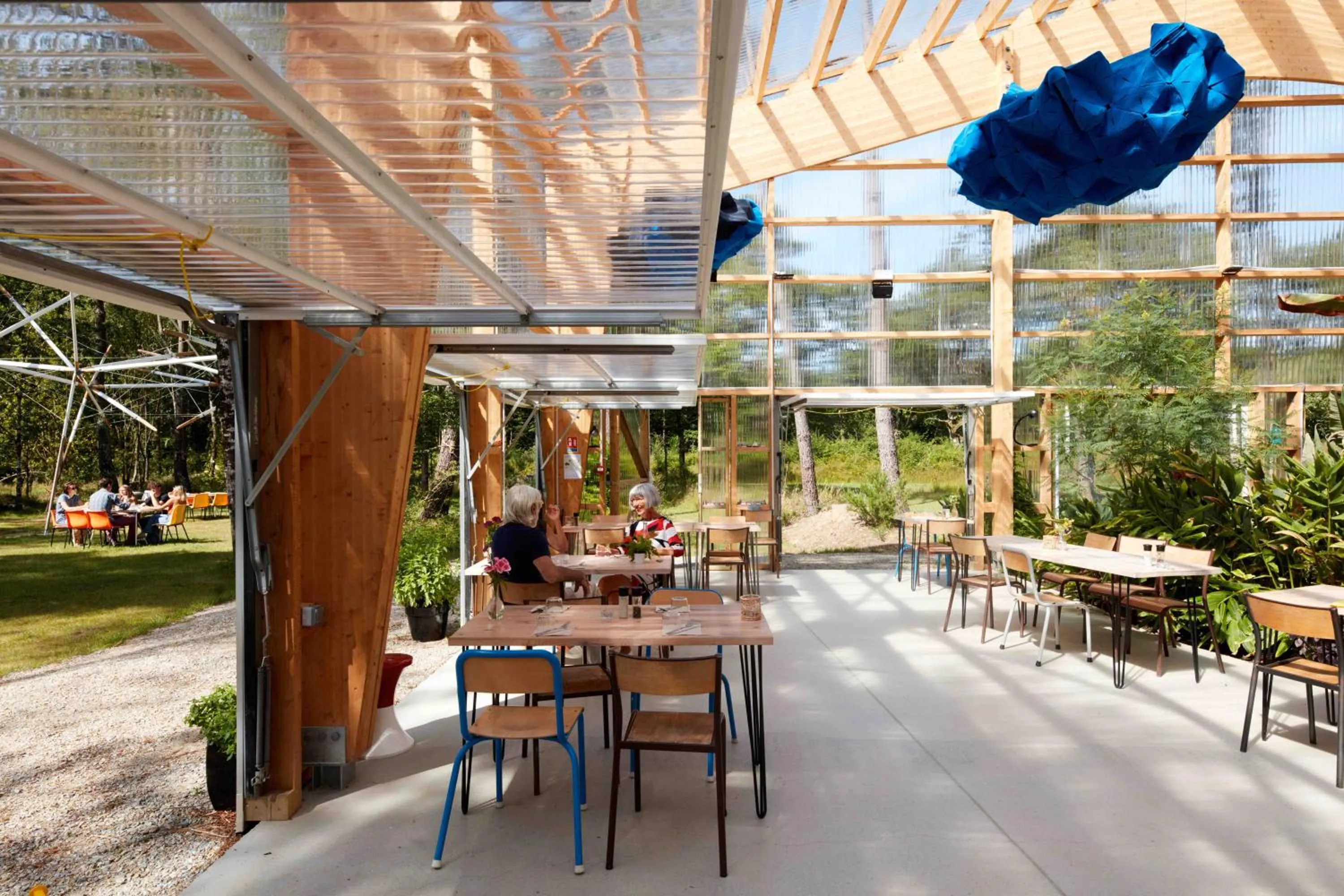 Patio in La Belle Folie