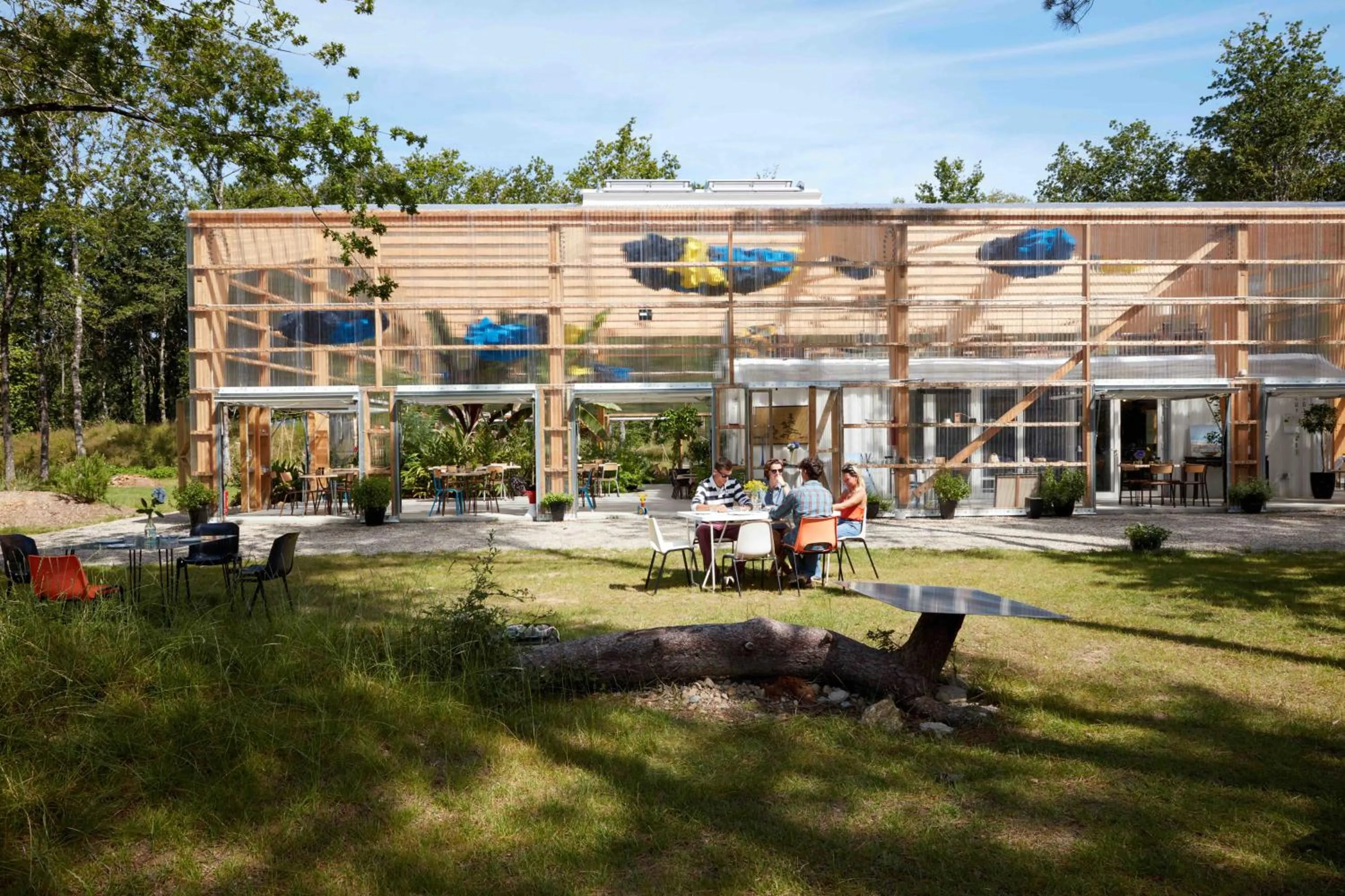 Patio in La Belle Folie