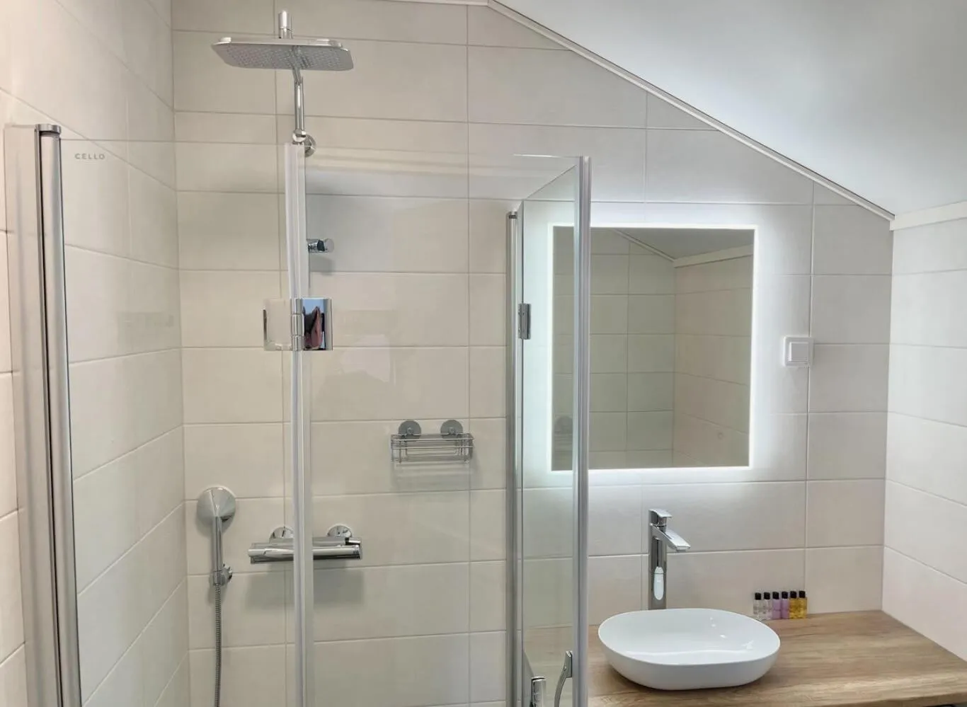 Shower in Radalla Resort