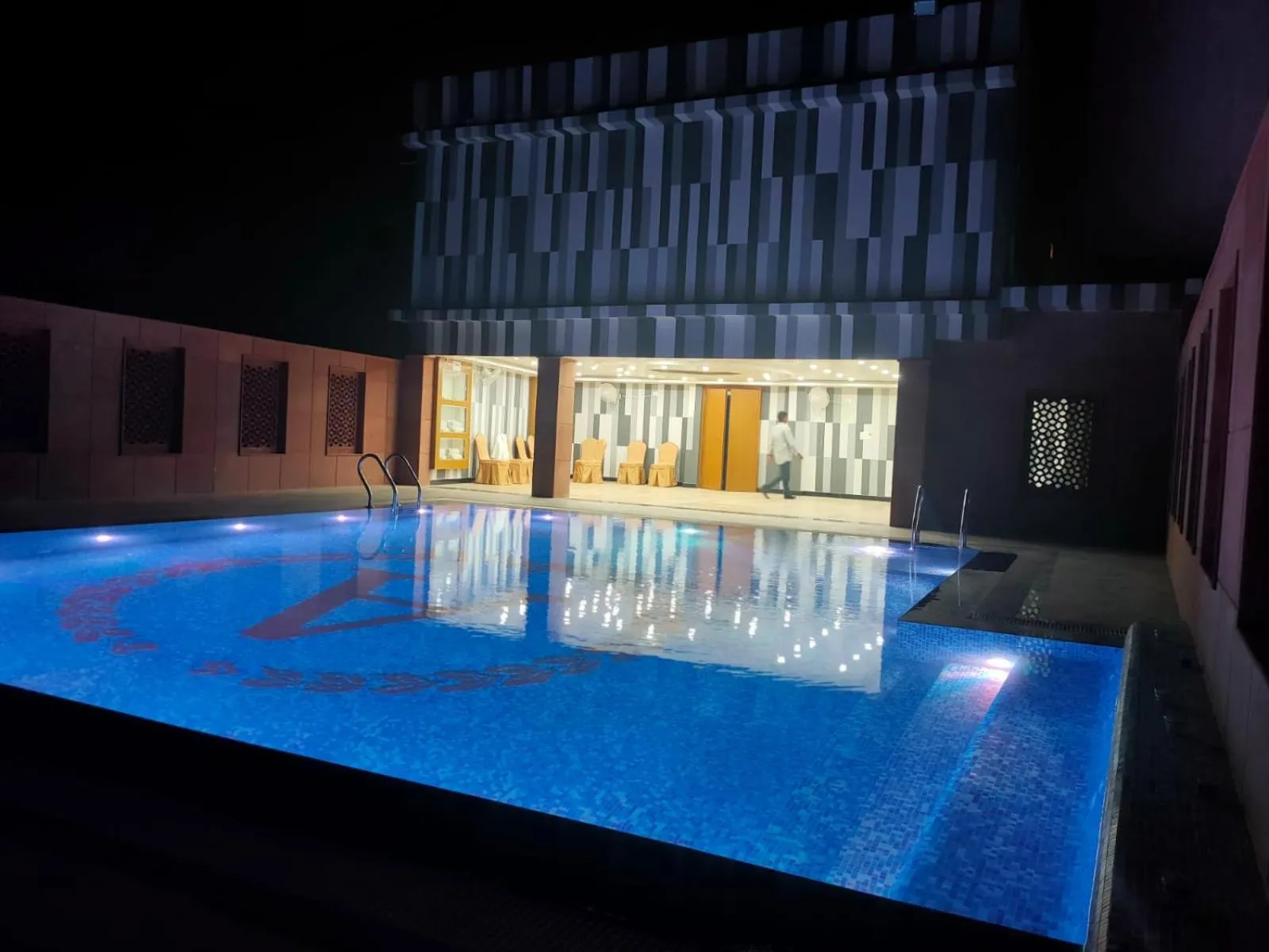 Swimming pool in HOTEL ANAND INTERNATIONAL