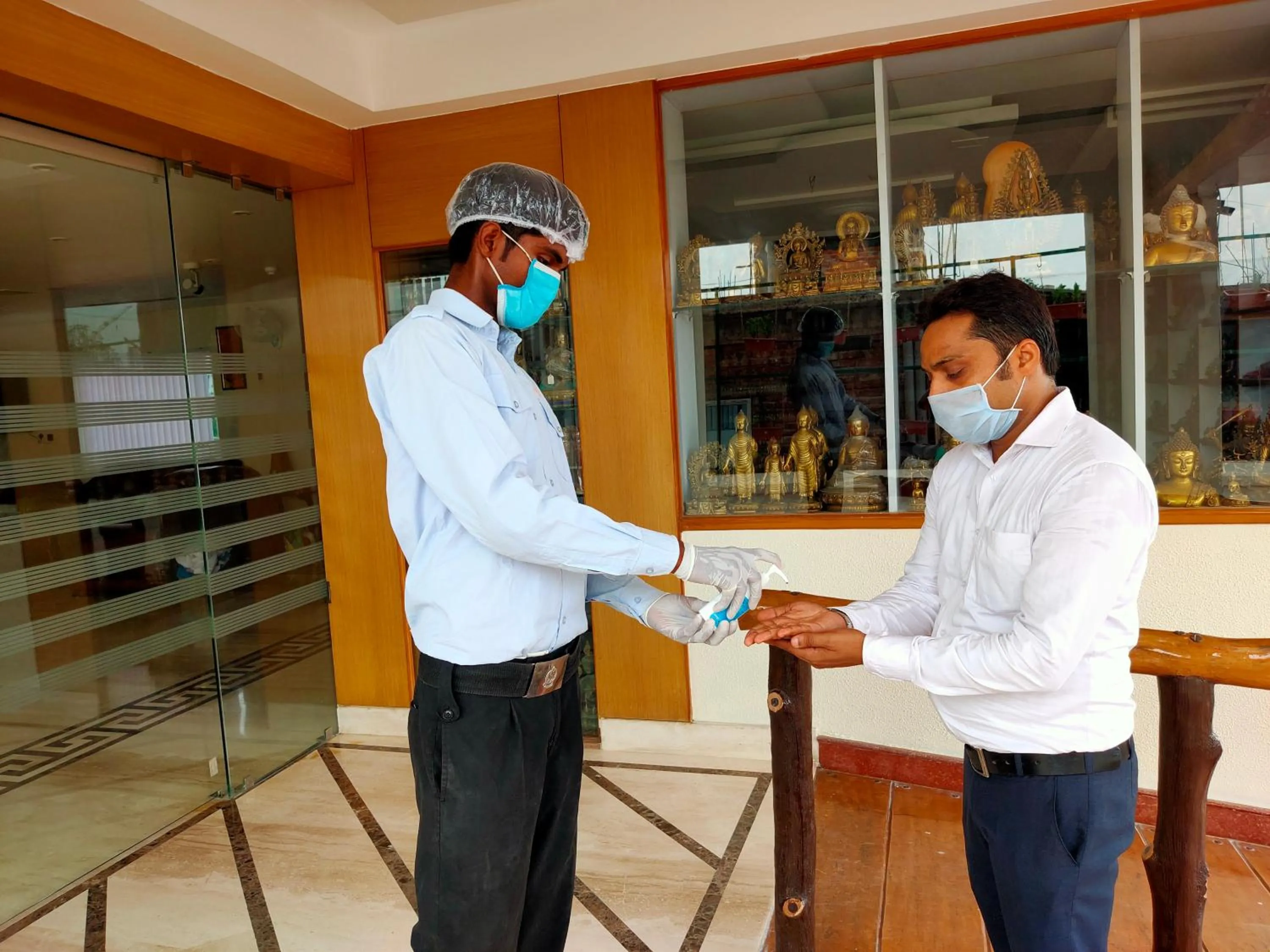 On site in HOTEL ANAND INTERNATIONAL