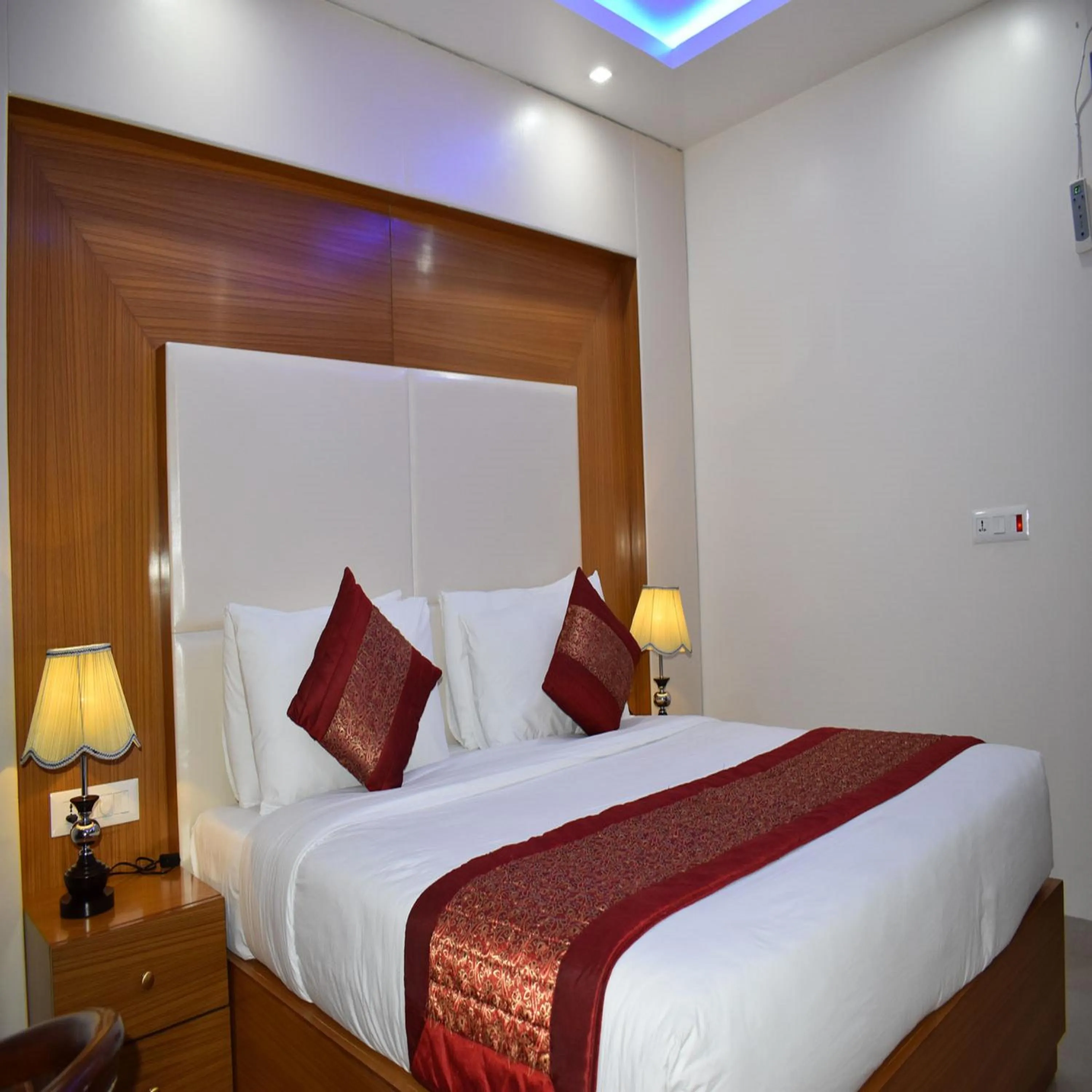 Bed in HOTEL ANAND INTERNATIONAL
