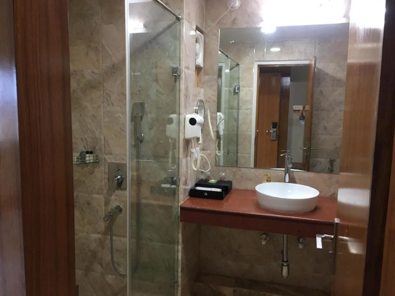 Bathroom in HOTEL ANAND INTERNATIONAL