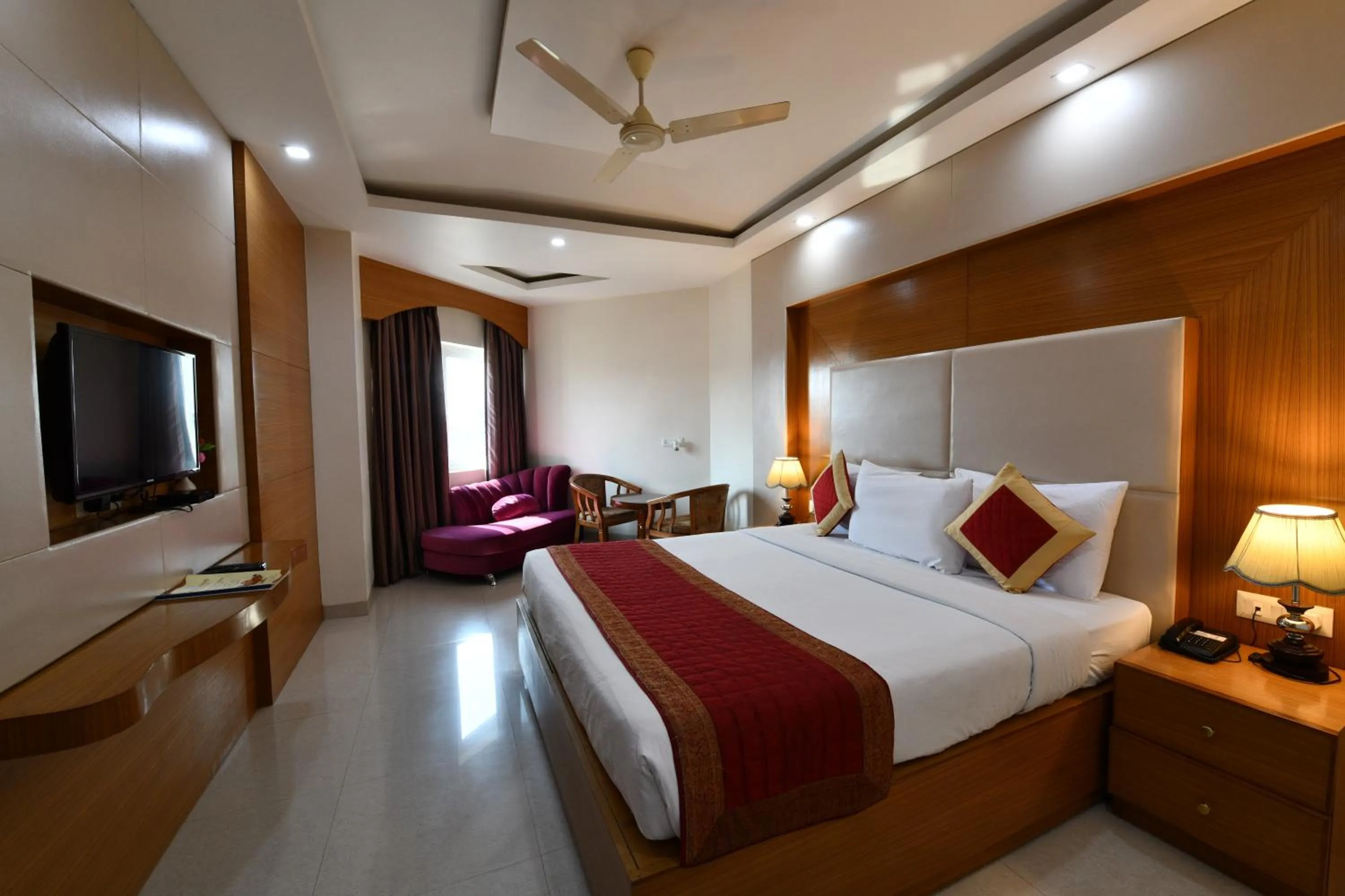 Bed in HOTEL ANAND INTERNATIONAL