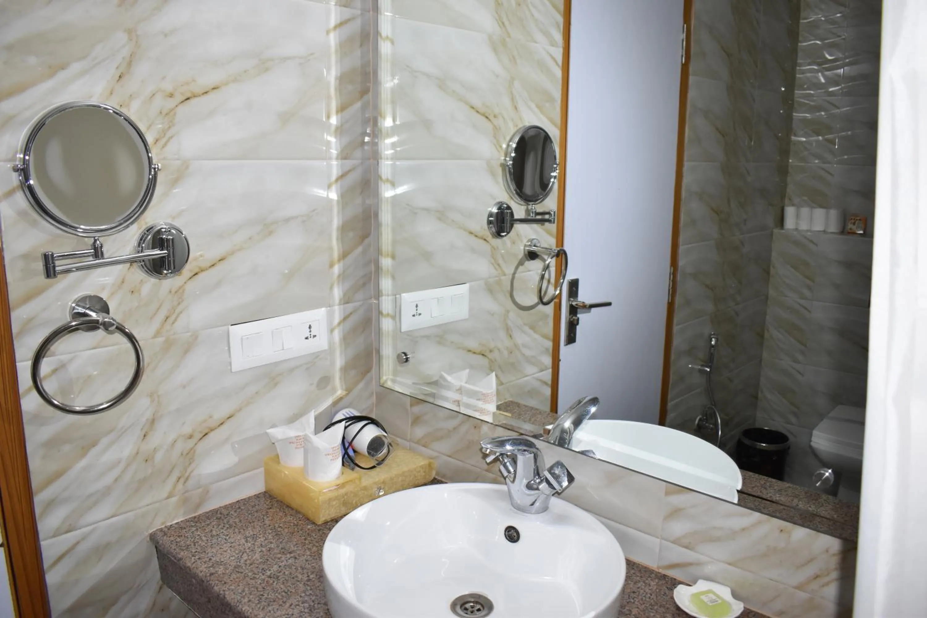 Bathroom in HOTEL ANAND INTERNATIONAL