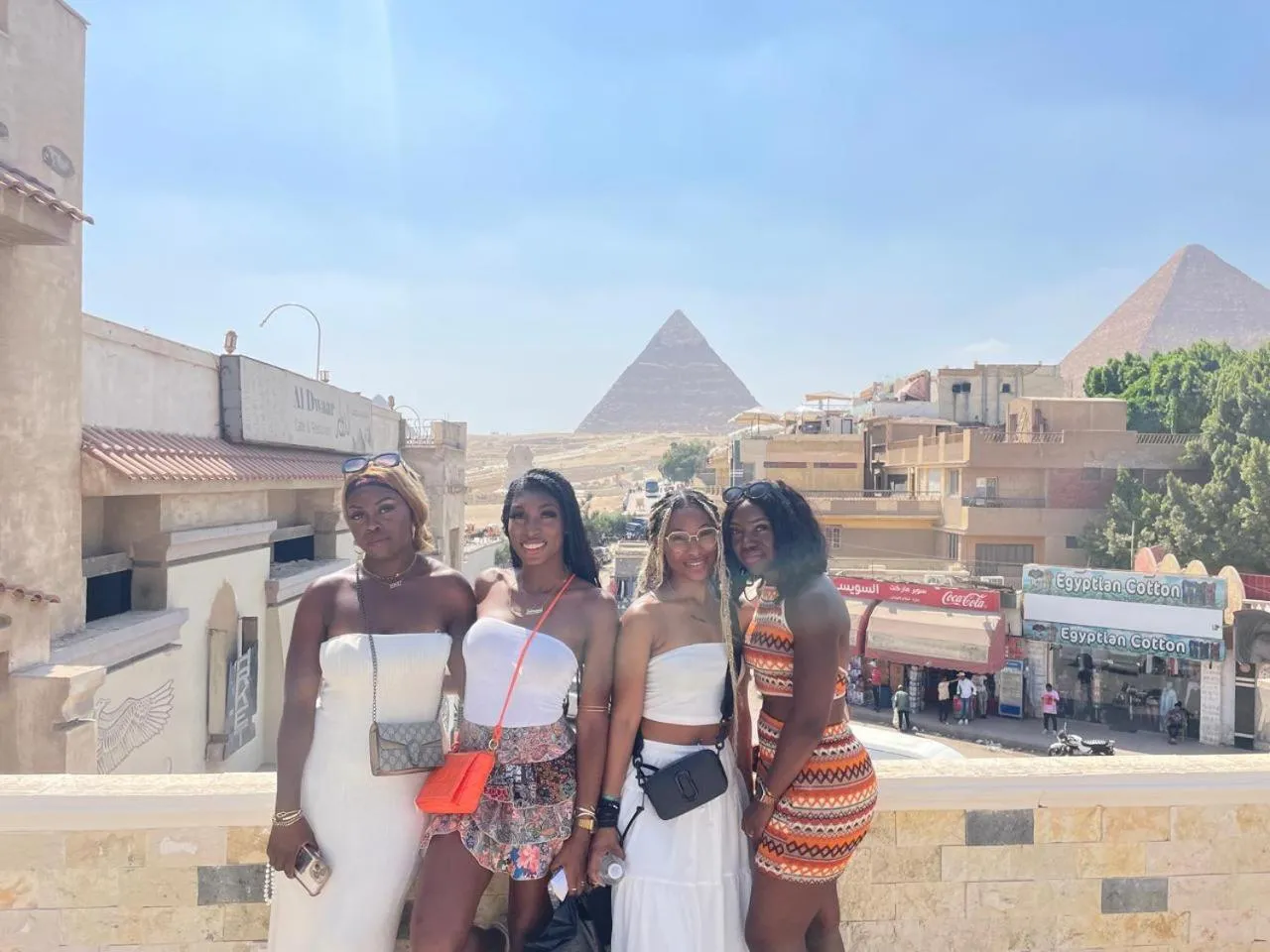 Sphinx palace pyramids view inn