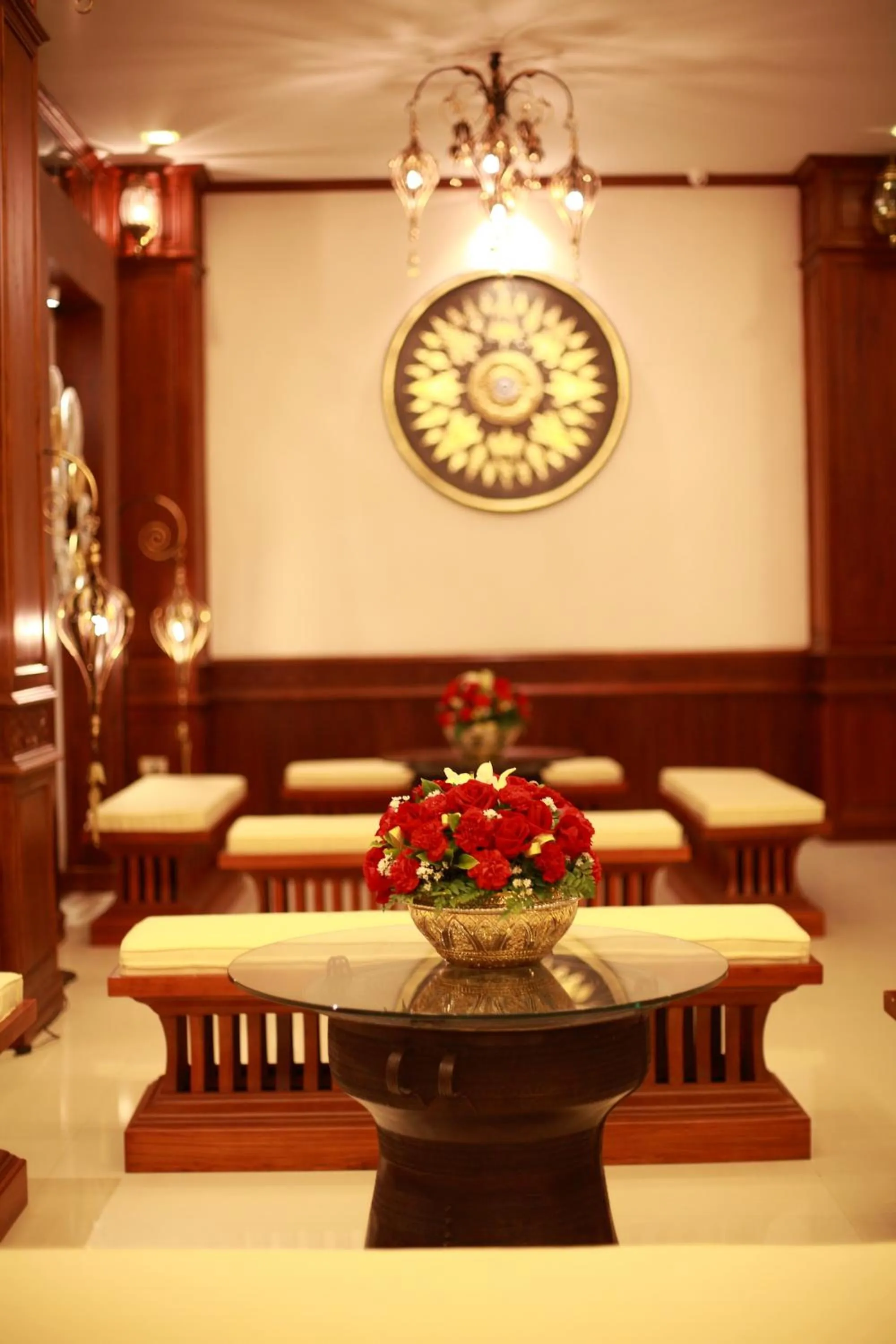 Lobby or reception in Manorom Boutique Hotel