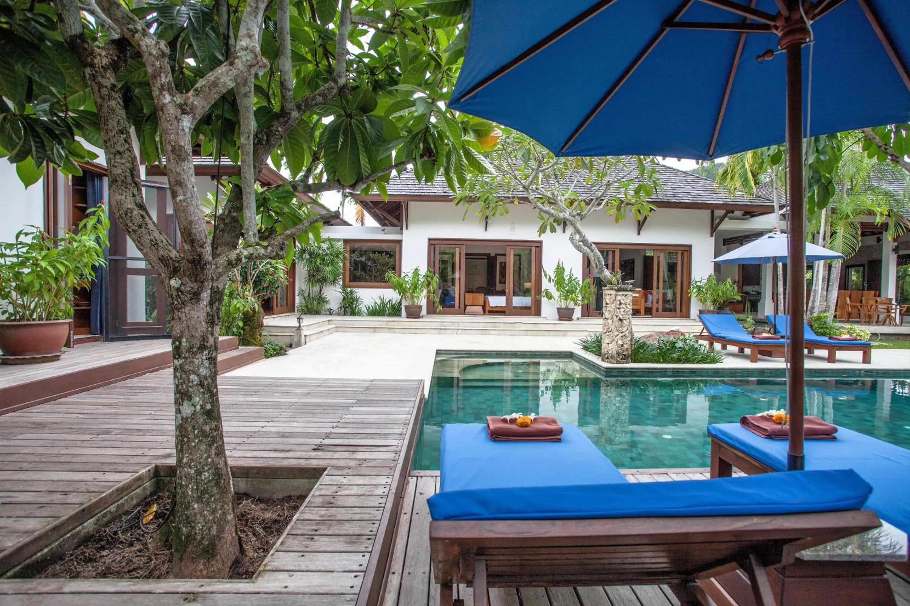 Patio in Baan Pinya Balinese Style Pool Villa