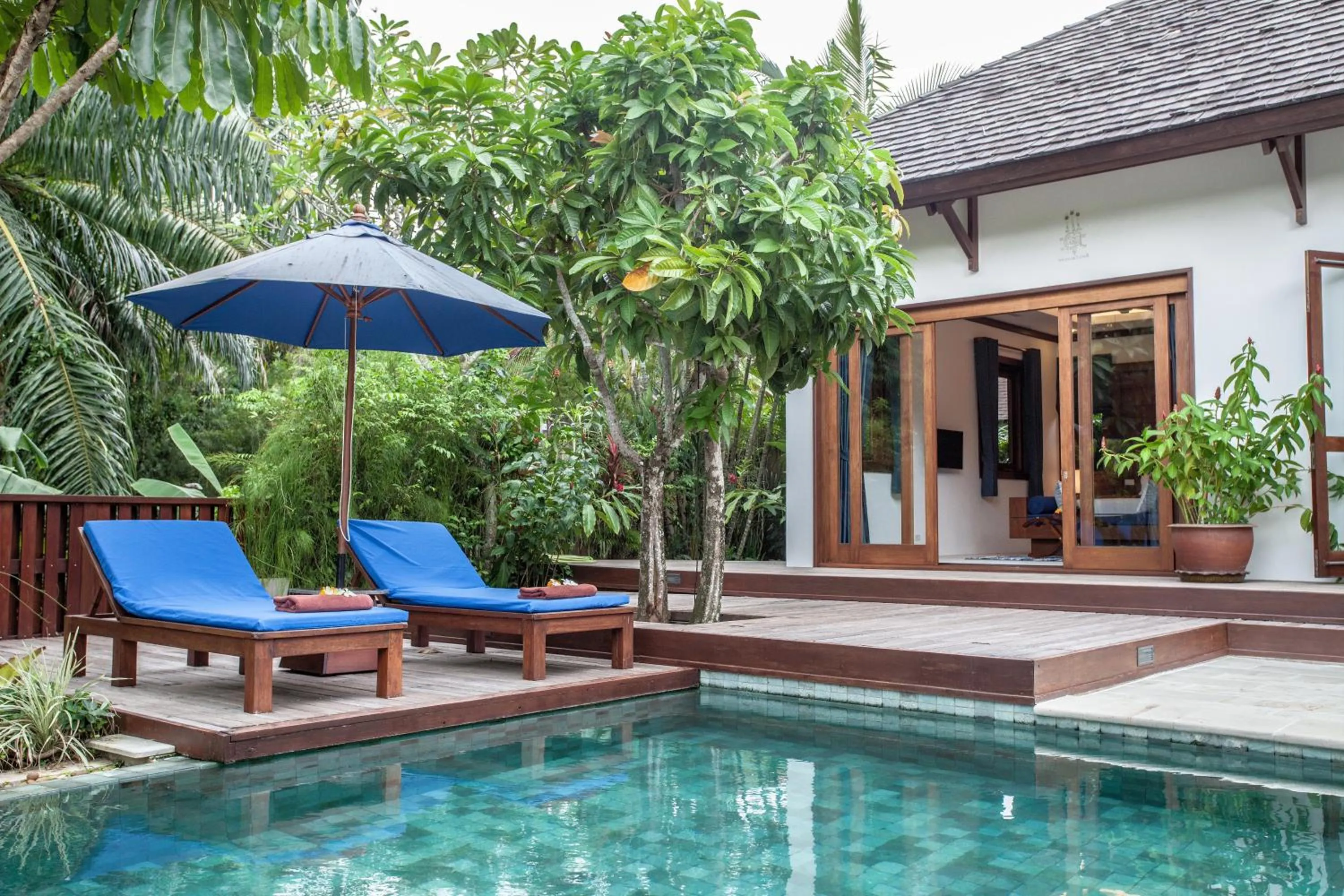 Balcony/Terrace in Baan Pinya Balinese Style Pool Villa